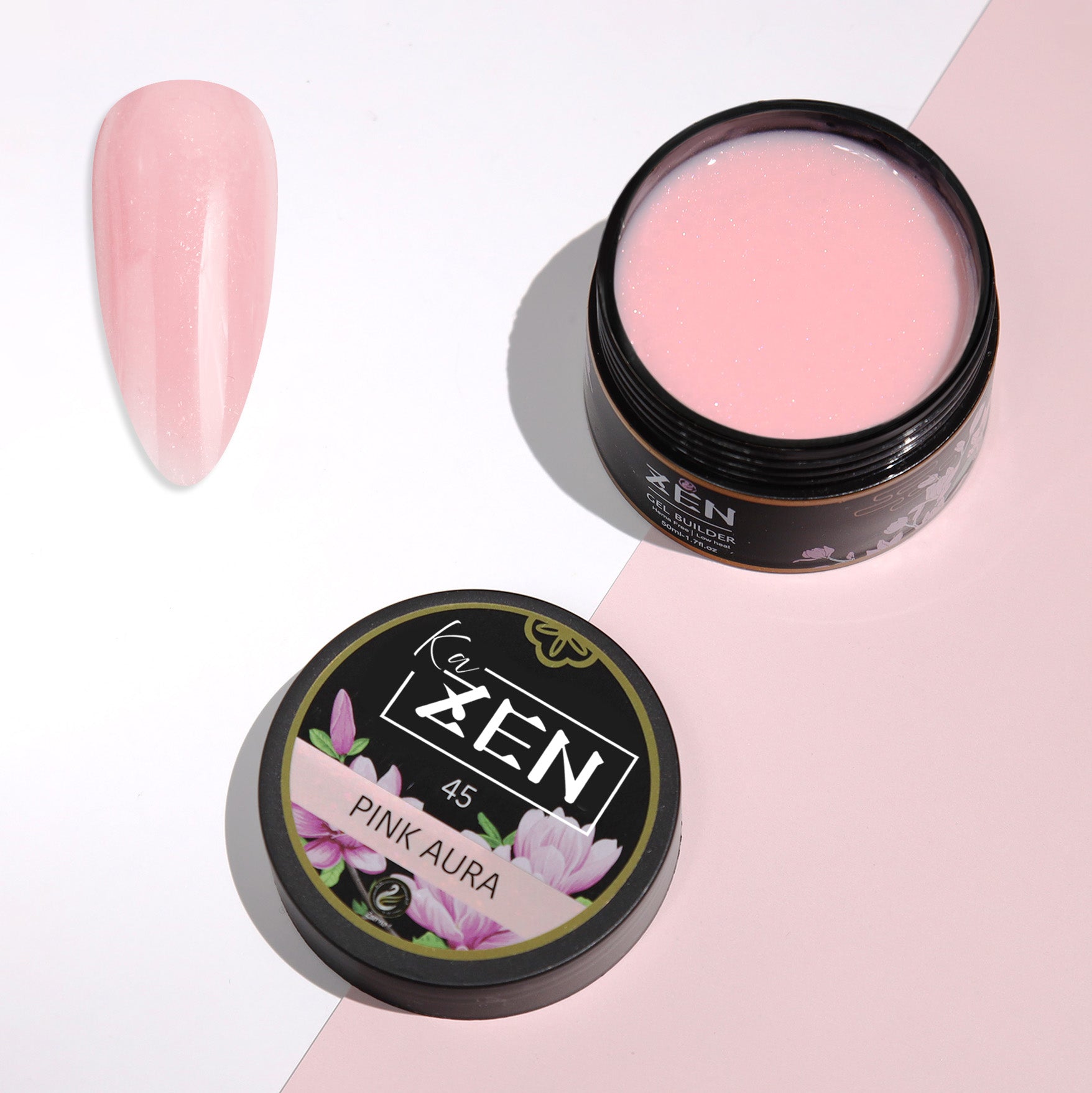 KaZEN | Builder Gel Sakura Glimmer Collection
