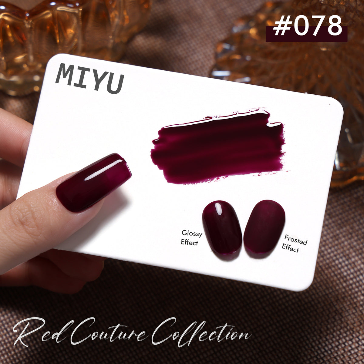 KaZEN | Miyu Gel Polish Collection 2 (50 Colors) - Red Couture Collection