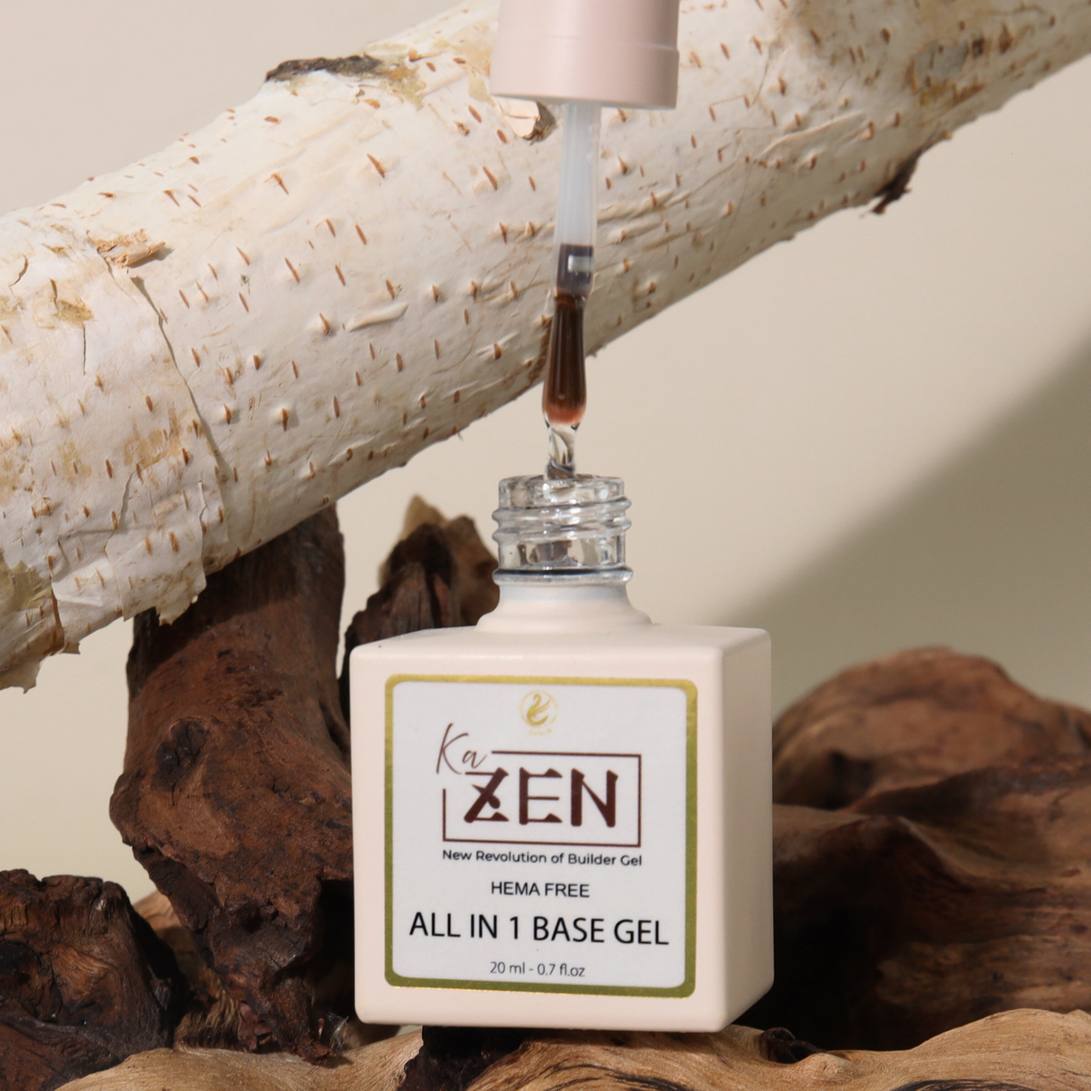 KaZEN | Builder Gel - All in 1 Base Gel (Cream Bottle)