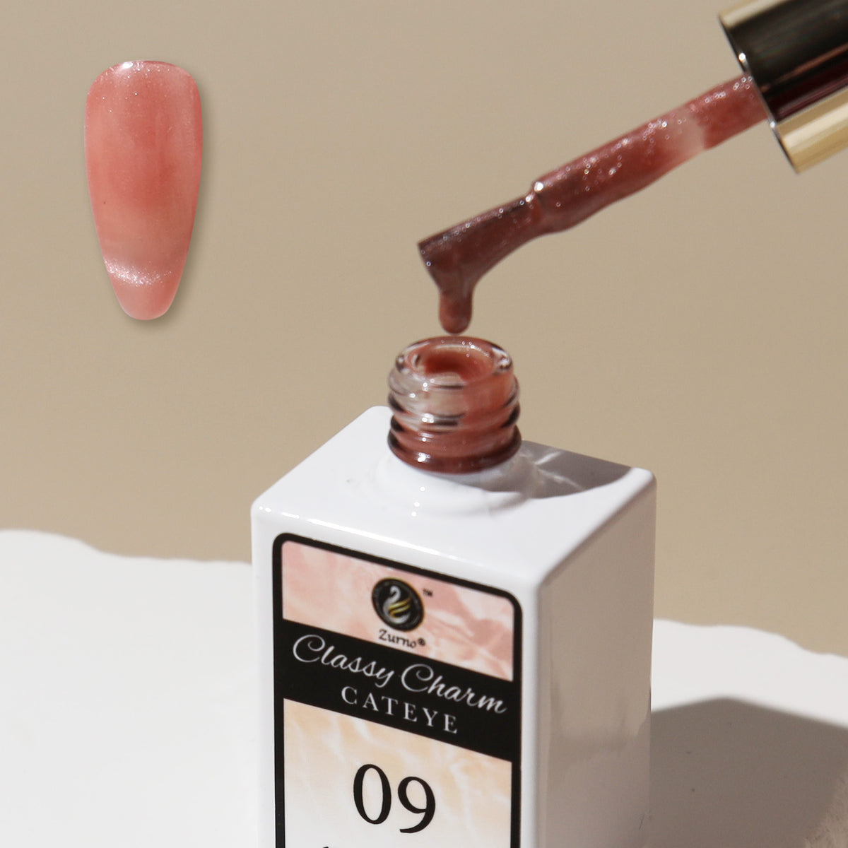 Classy Charm Collection Cat Eye Gel Polish Color 9