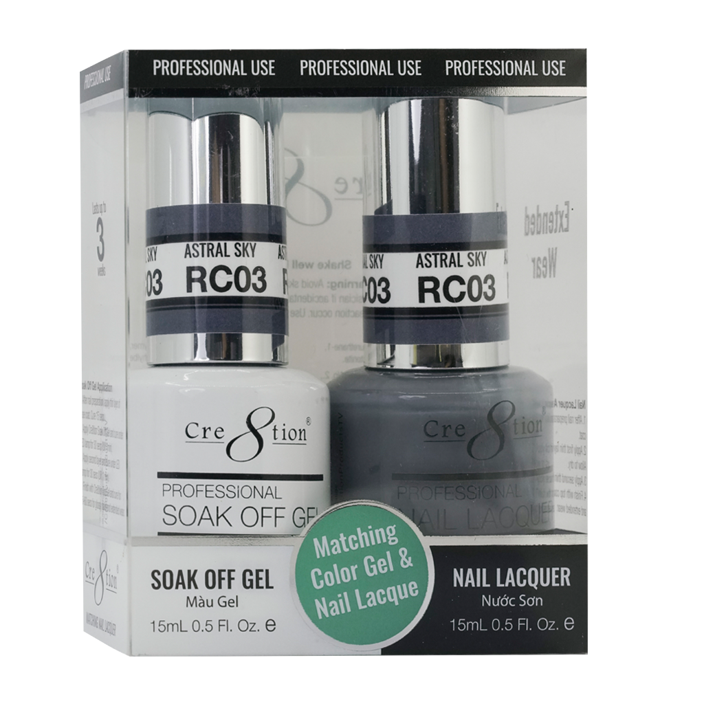 Cre8tion Gel Polish & Nail Lacquer, Rustic Collection