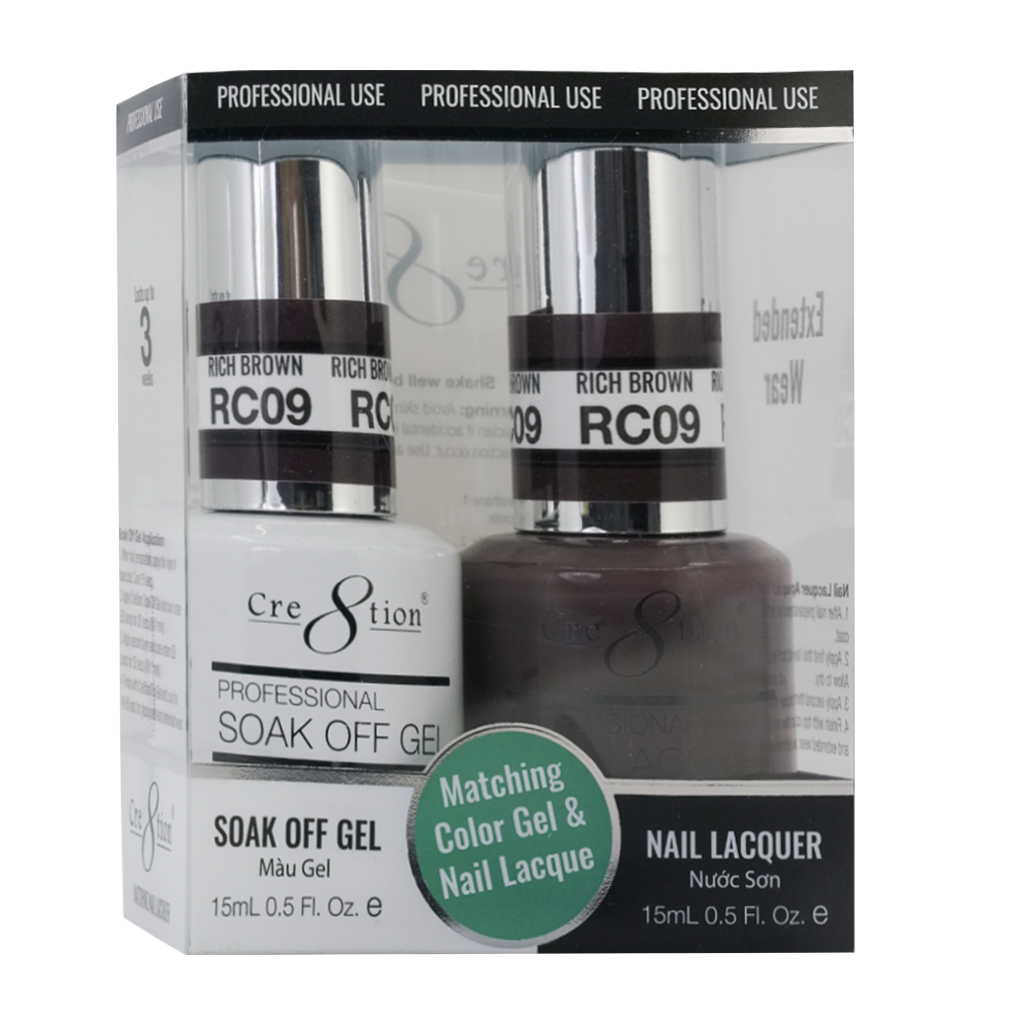 Cre8tion Gel Polish & Nail Lacquer, Rustic Collection