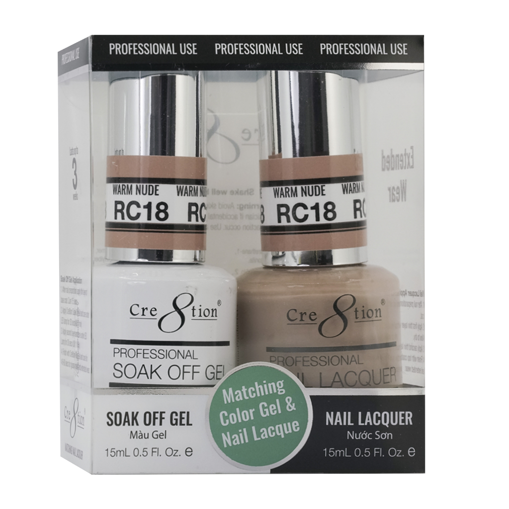 Cre8tion Gel Polish & Nail Lacquer, Rustic Collection