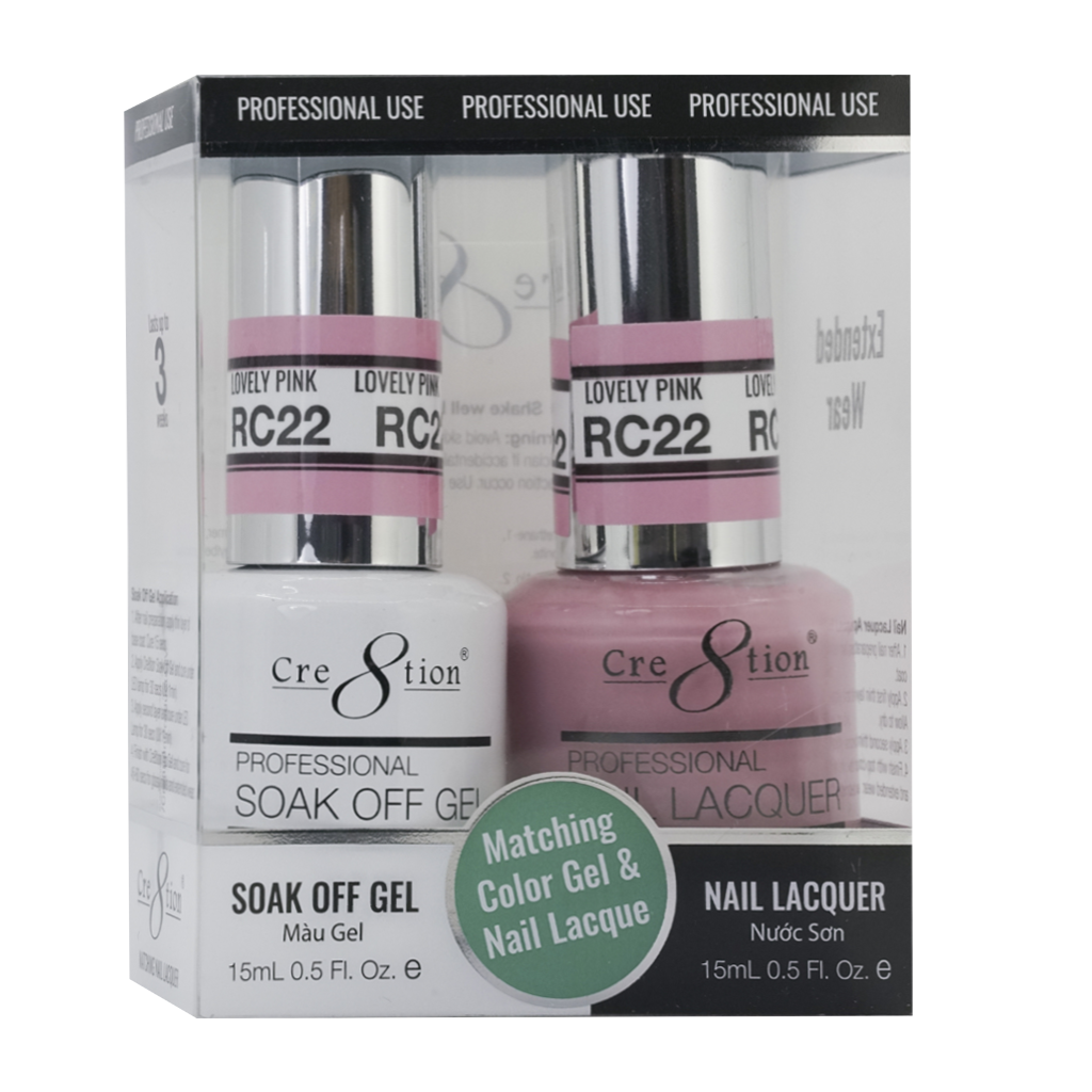 Cre8tion Gel Polish & Nail Lacquer, Rustic Collection