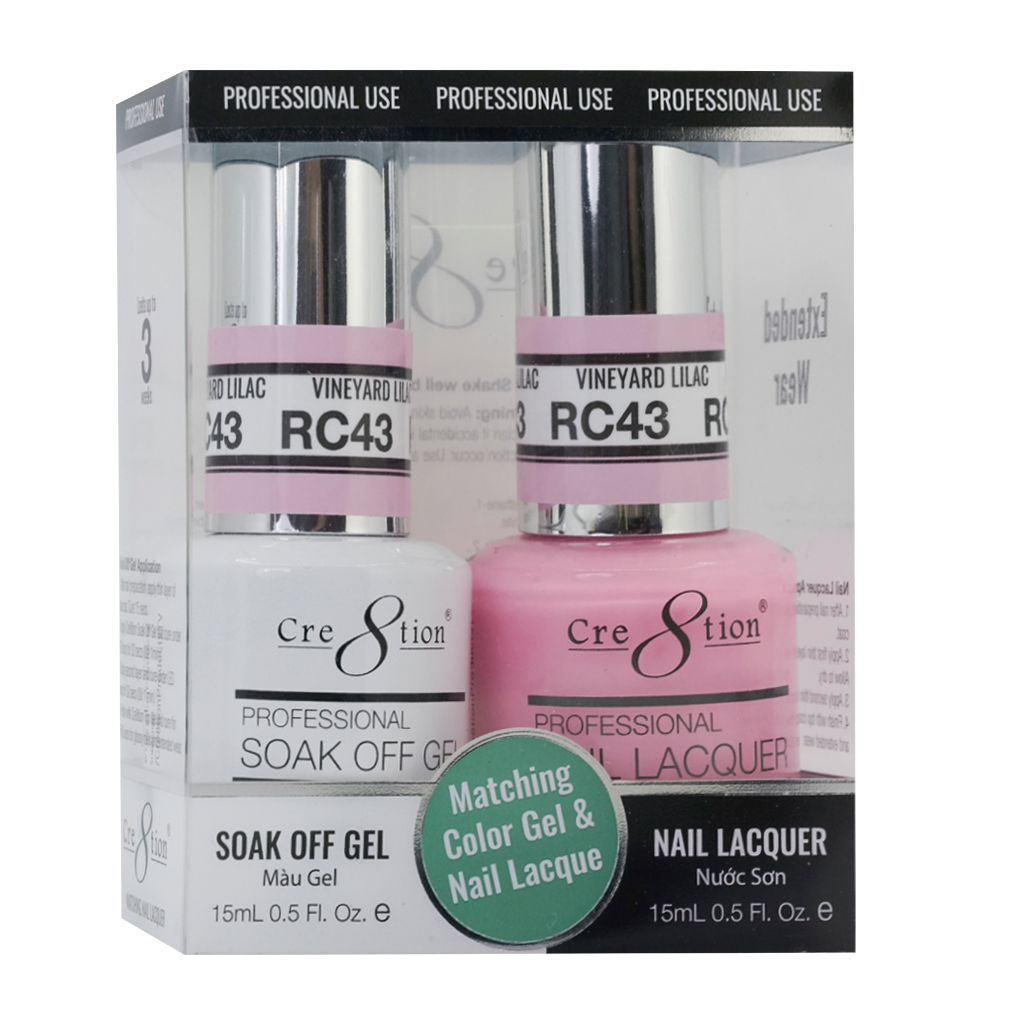 Cre8tion Gel Polish & Nail Lacquer, Rustic Collection