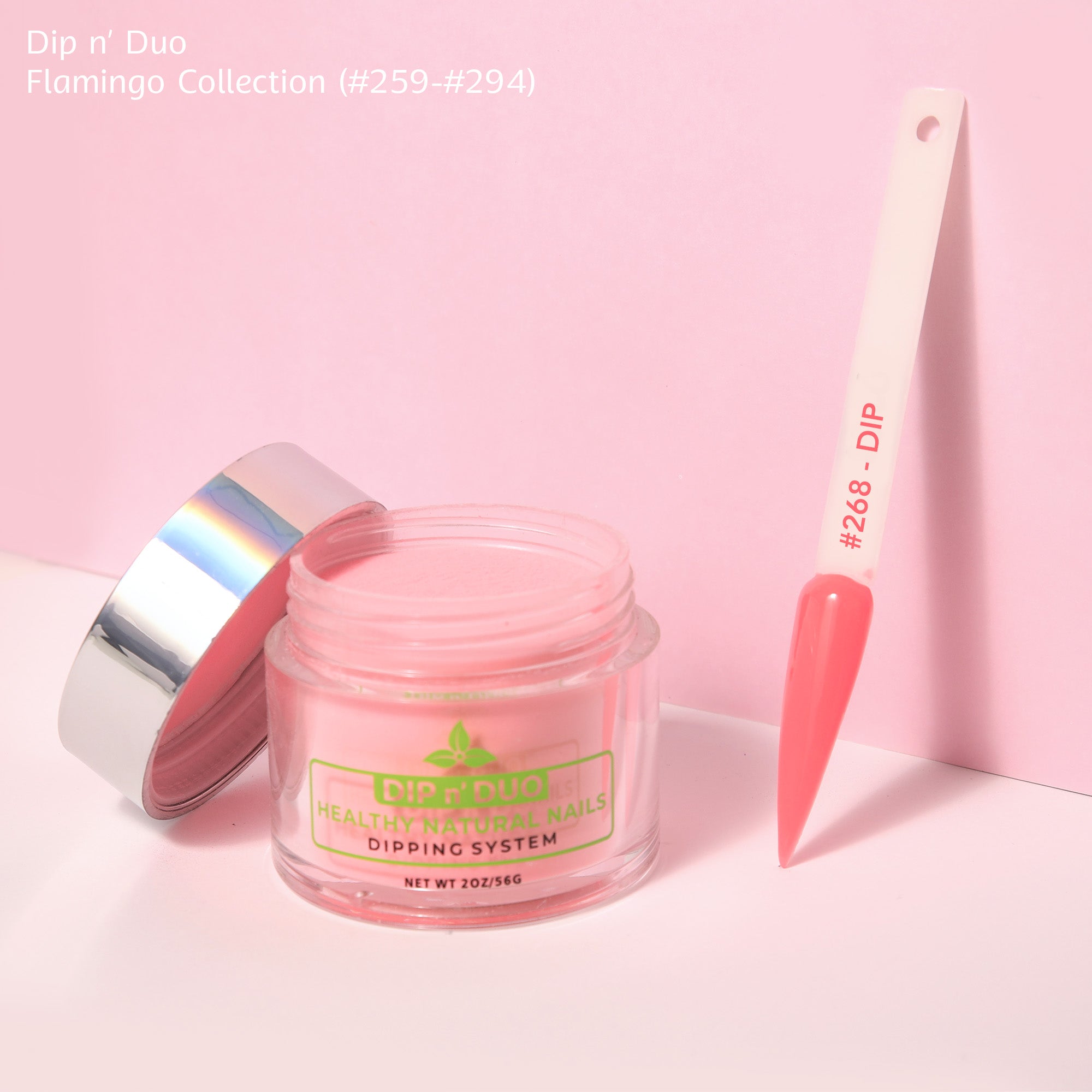 Dip n Duo Flamingo Collection Color 268 Dipping Powder