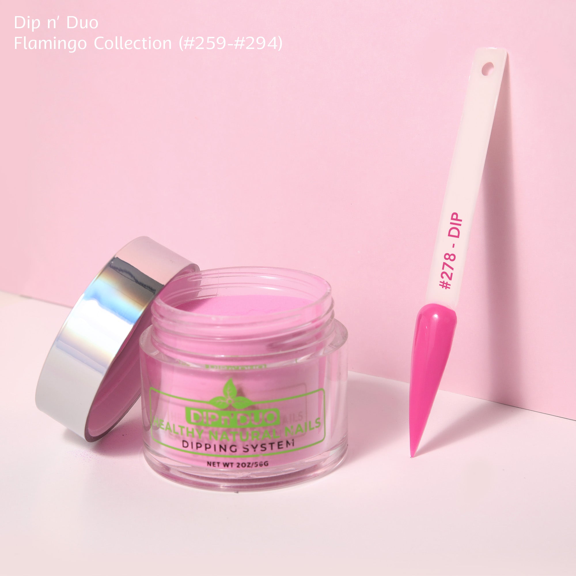 Dip n Duo Flamingo Collection Color 278 Dipping Powder