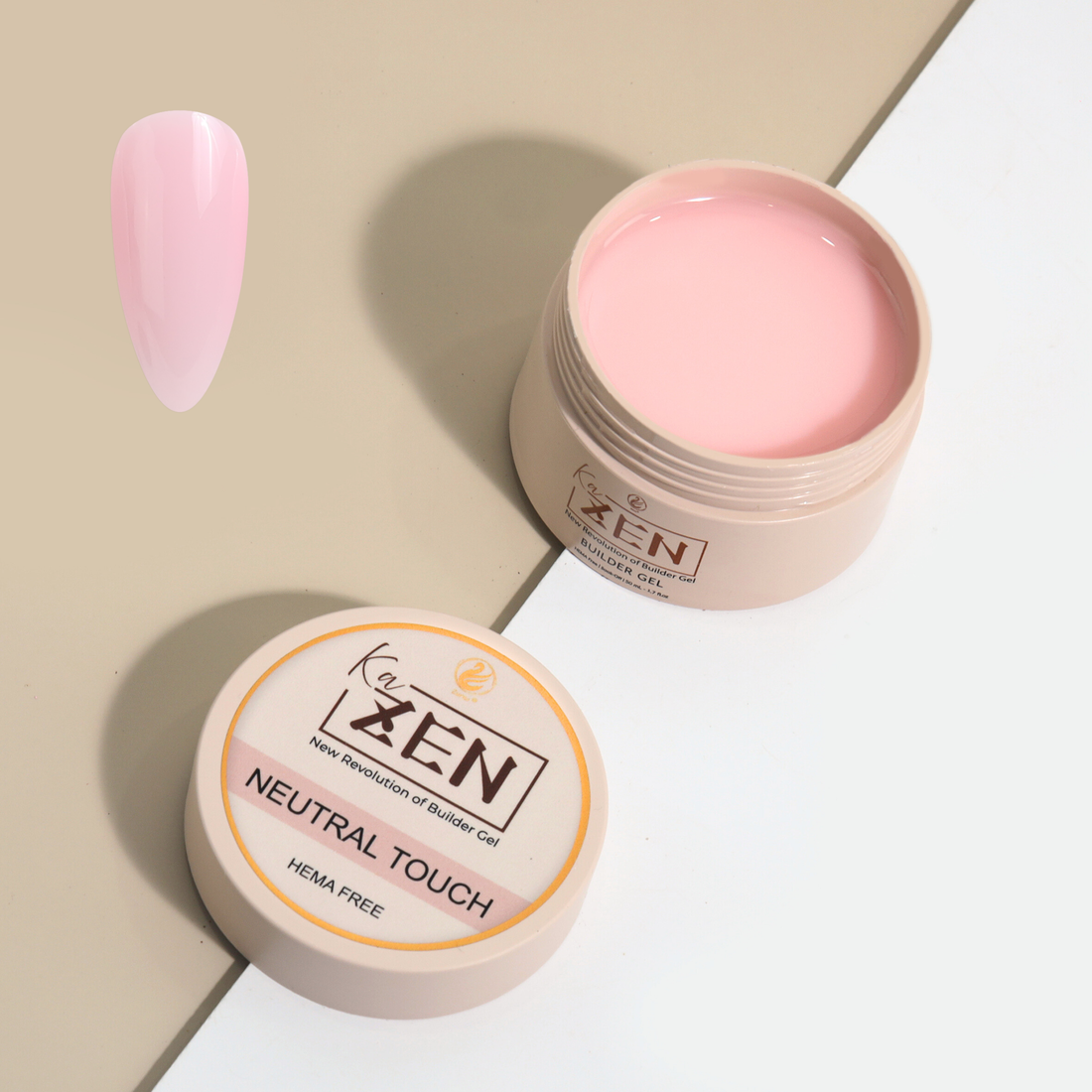 KaZEN | Builder Gel - Neutral Touch (Cream Jar)
