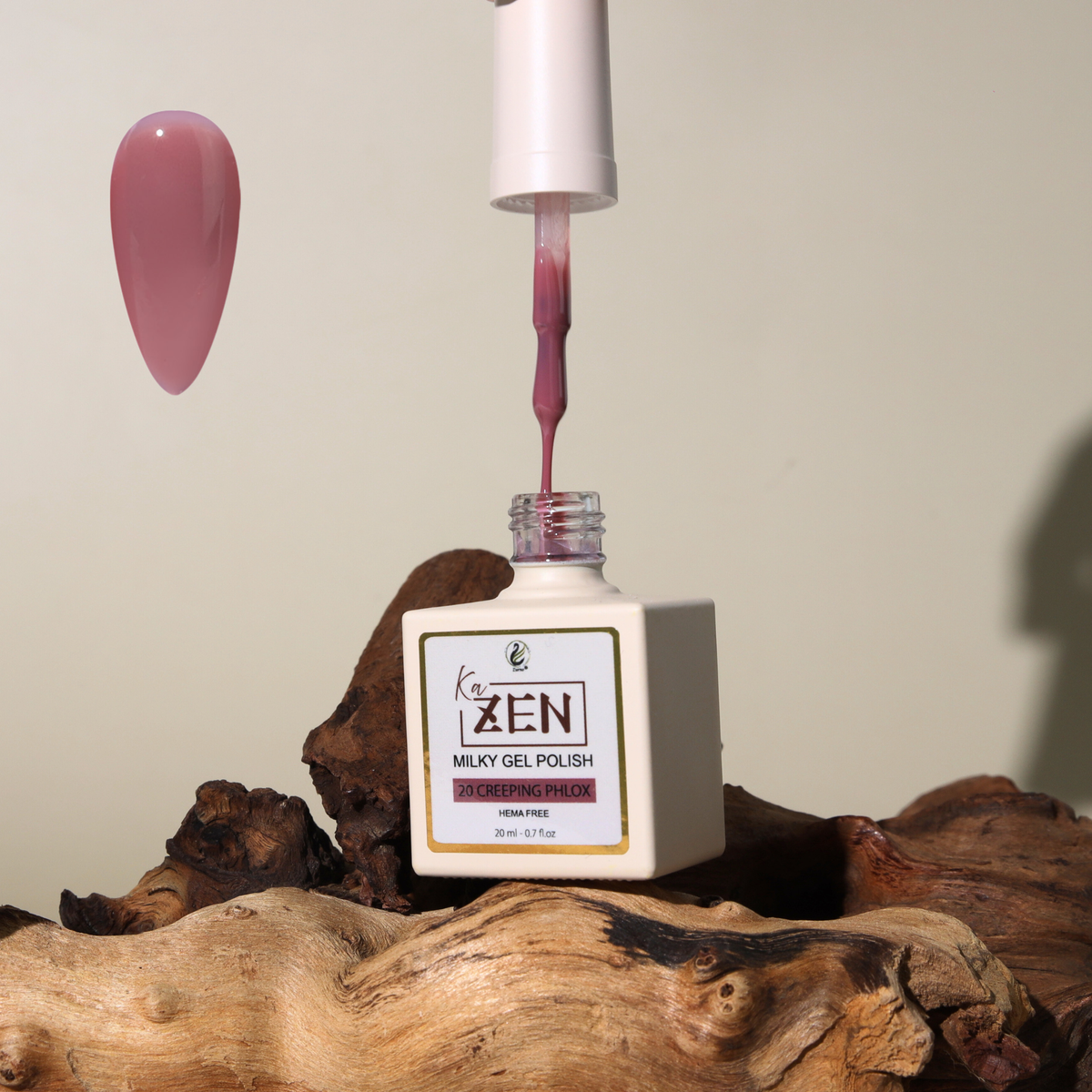 KAZEN | Milky Gel Polish - Cream