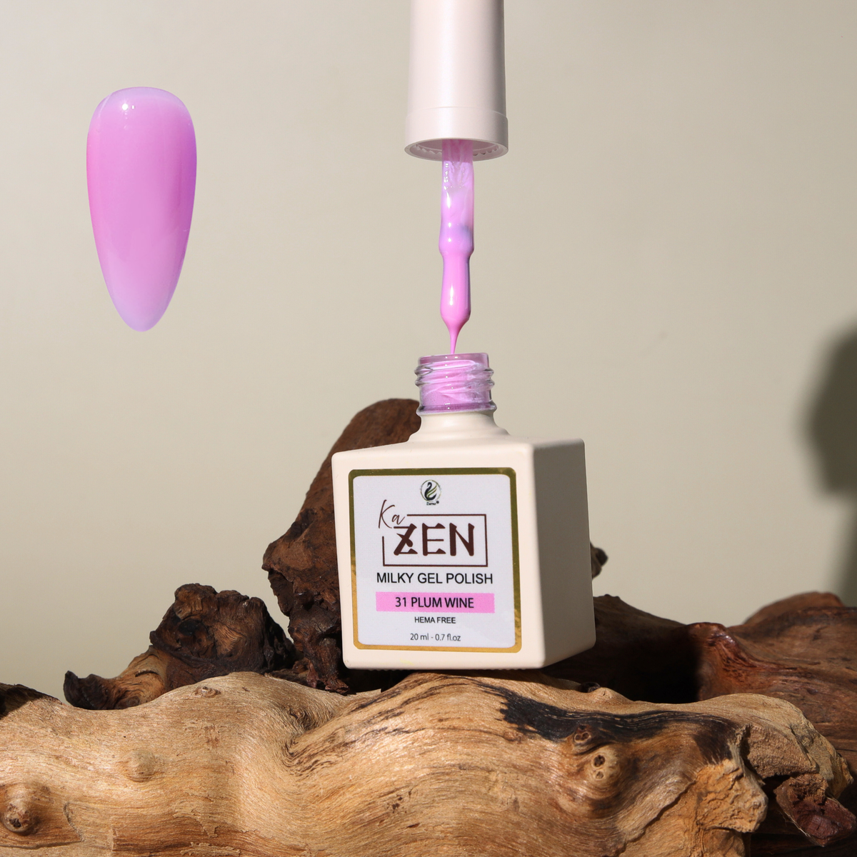 KAZEN | Milky Gel Polish - Cream
