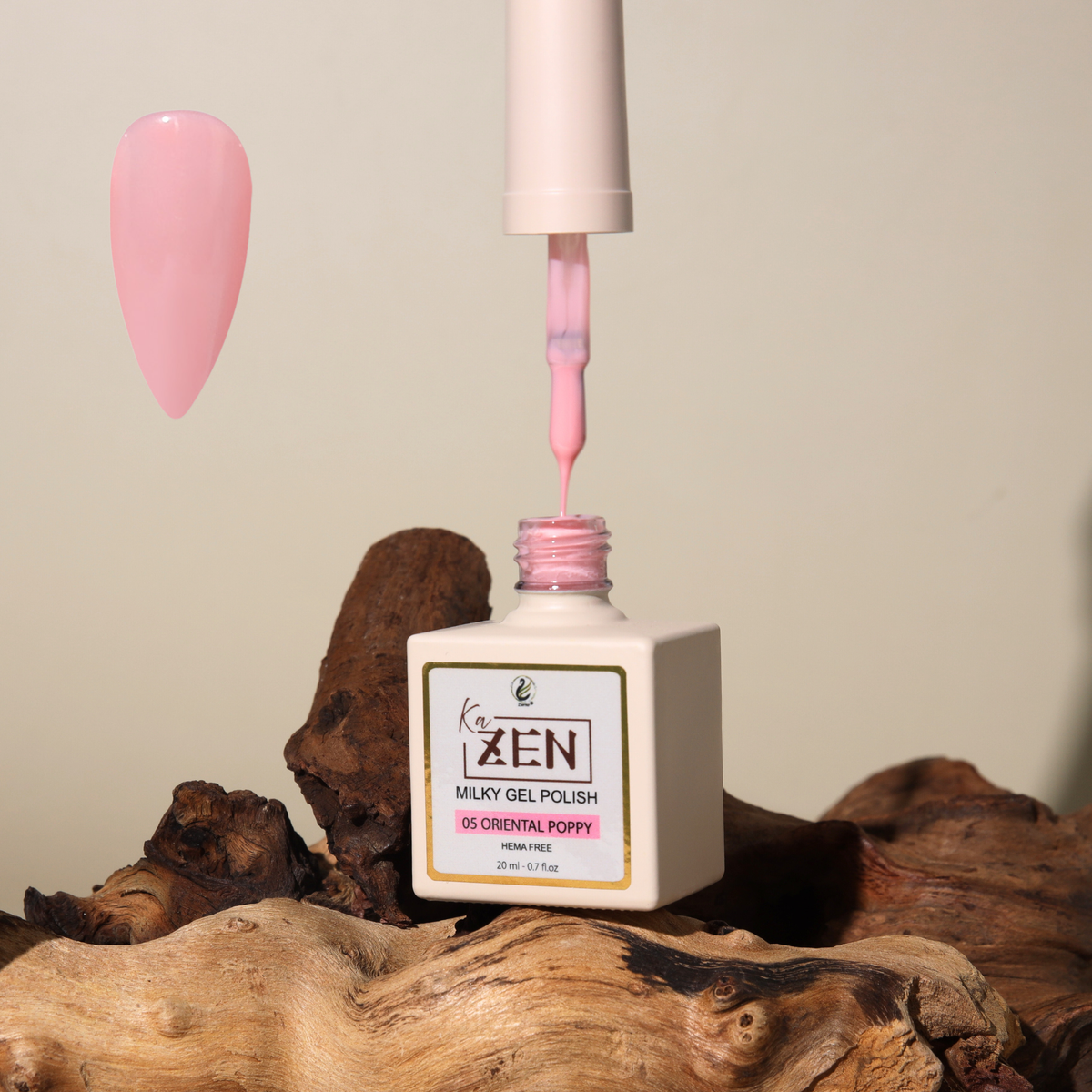 KAZEN | Milky Gel Polish - Cream