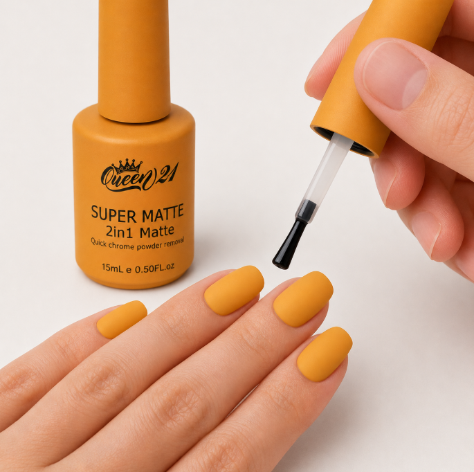 Queen Super Matte 2-in-1