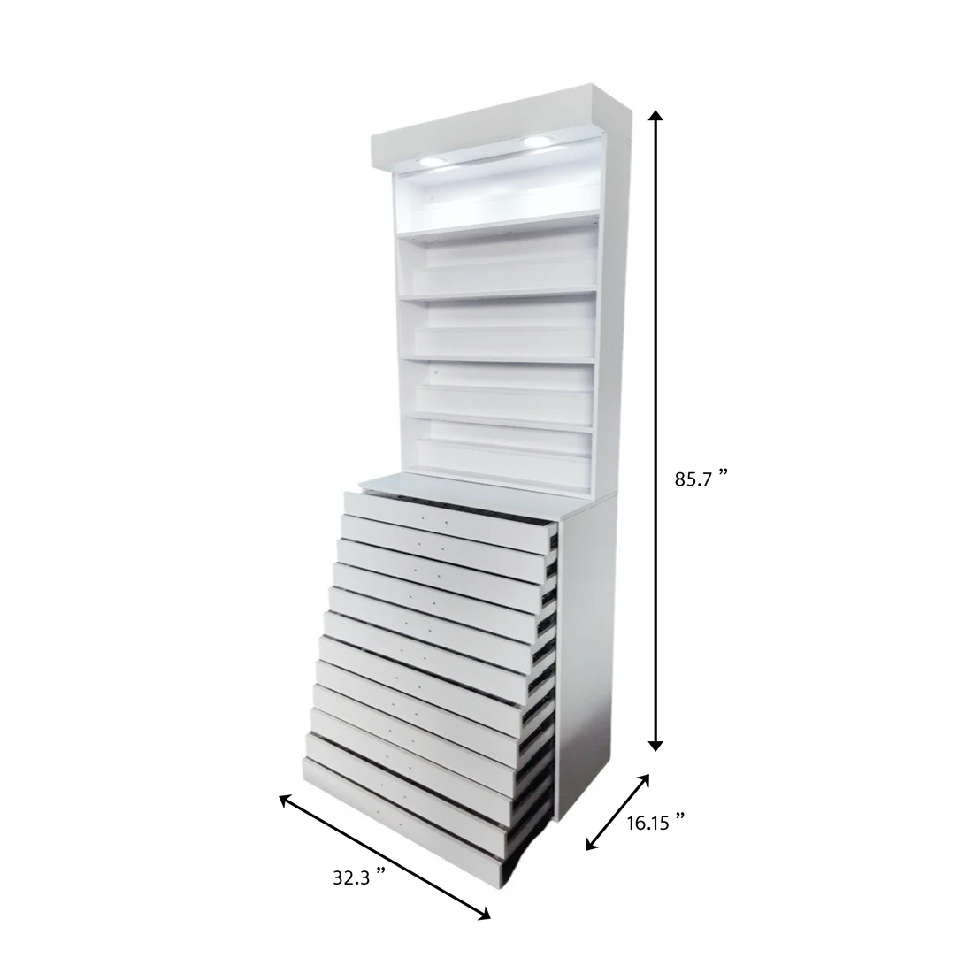 Powder & Polish Nail Cabinet