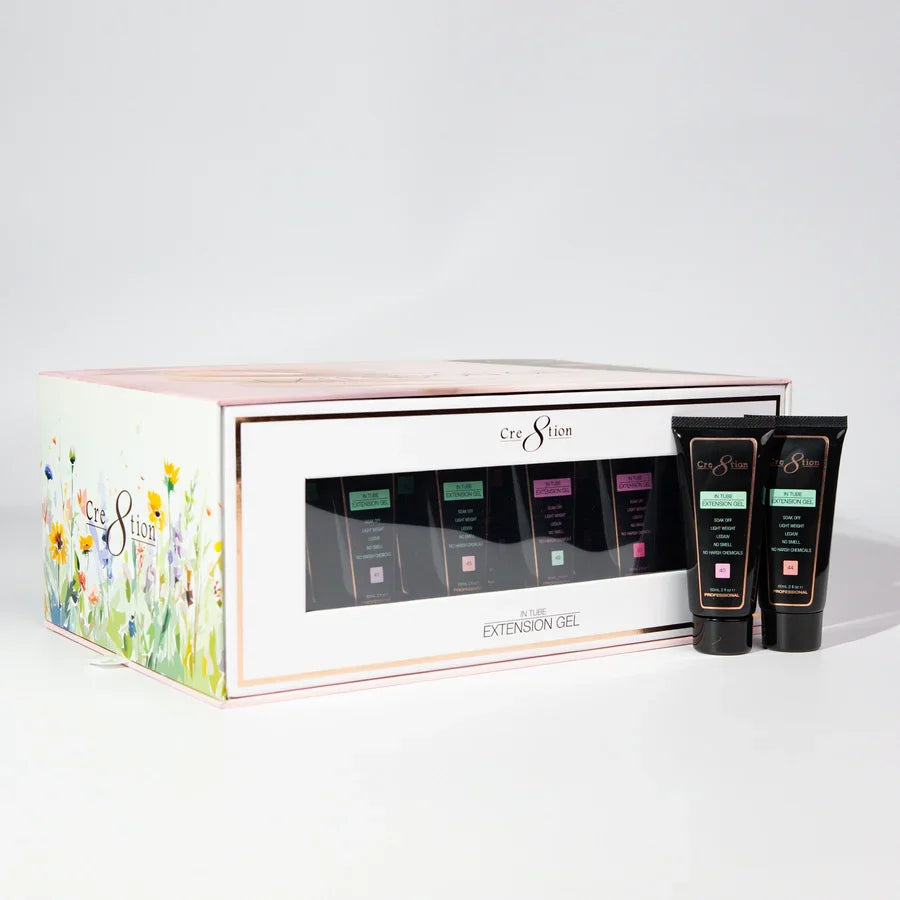 Cre8tion In Tube Extension Gel Set 24 Colors - SPRING & SUMMER (