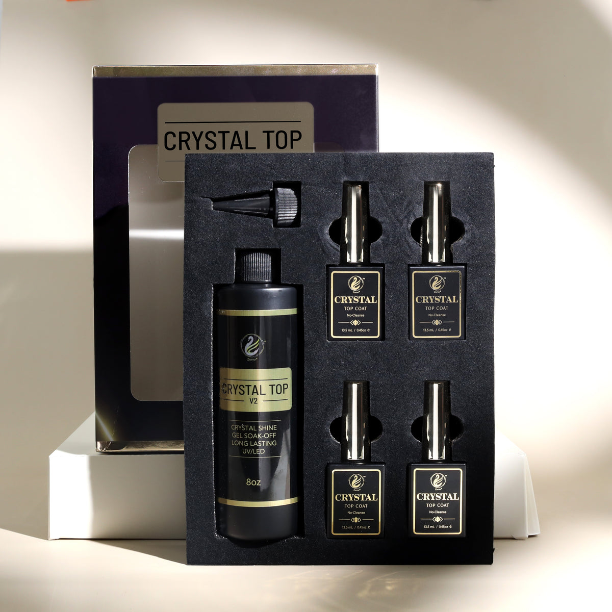 Zurno Crystal Collection - Top Coat & Base Coat