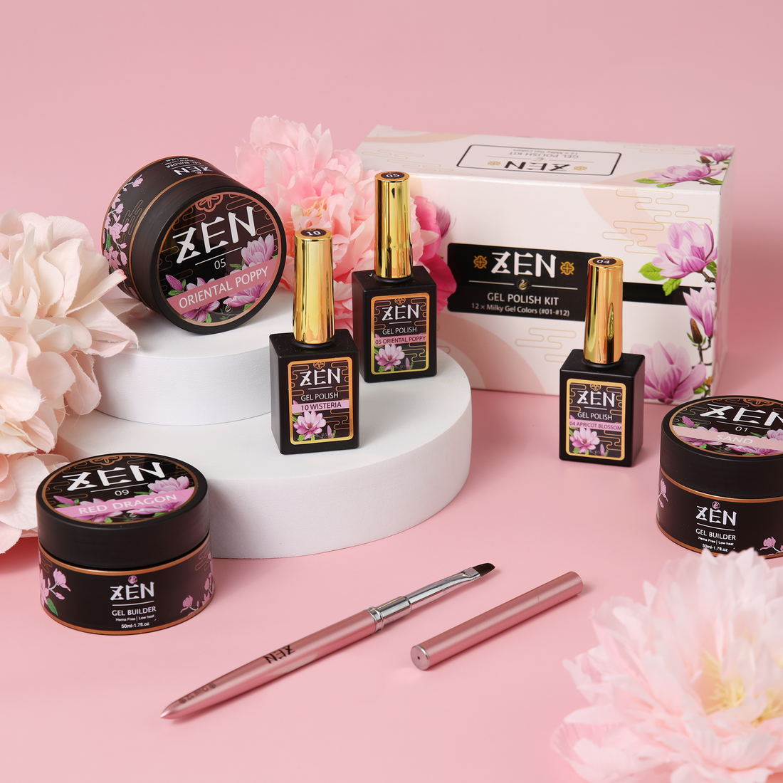 KaZEN | Builder Gel Japanese Garden Collection