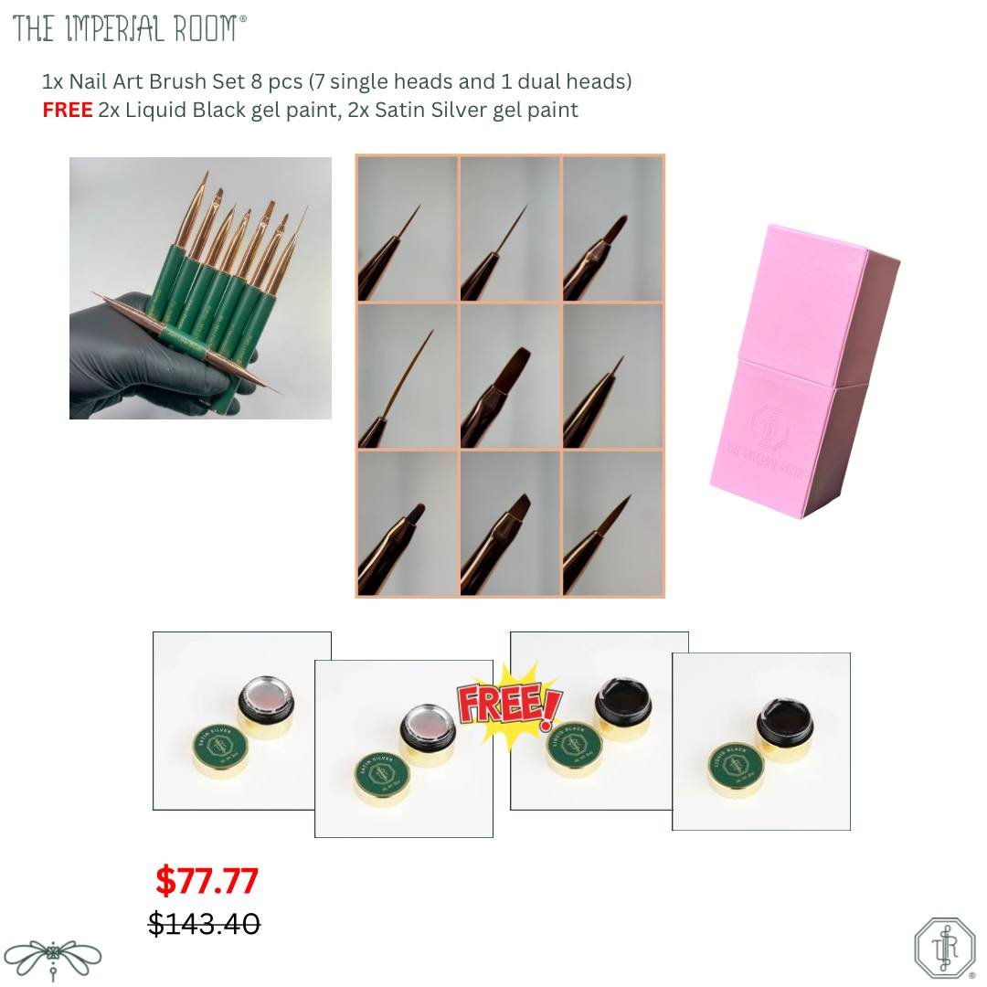 FLASH SALE - TIR - Brush & Paint Bundle