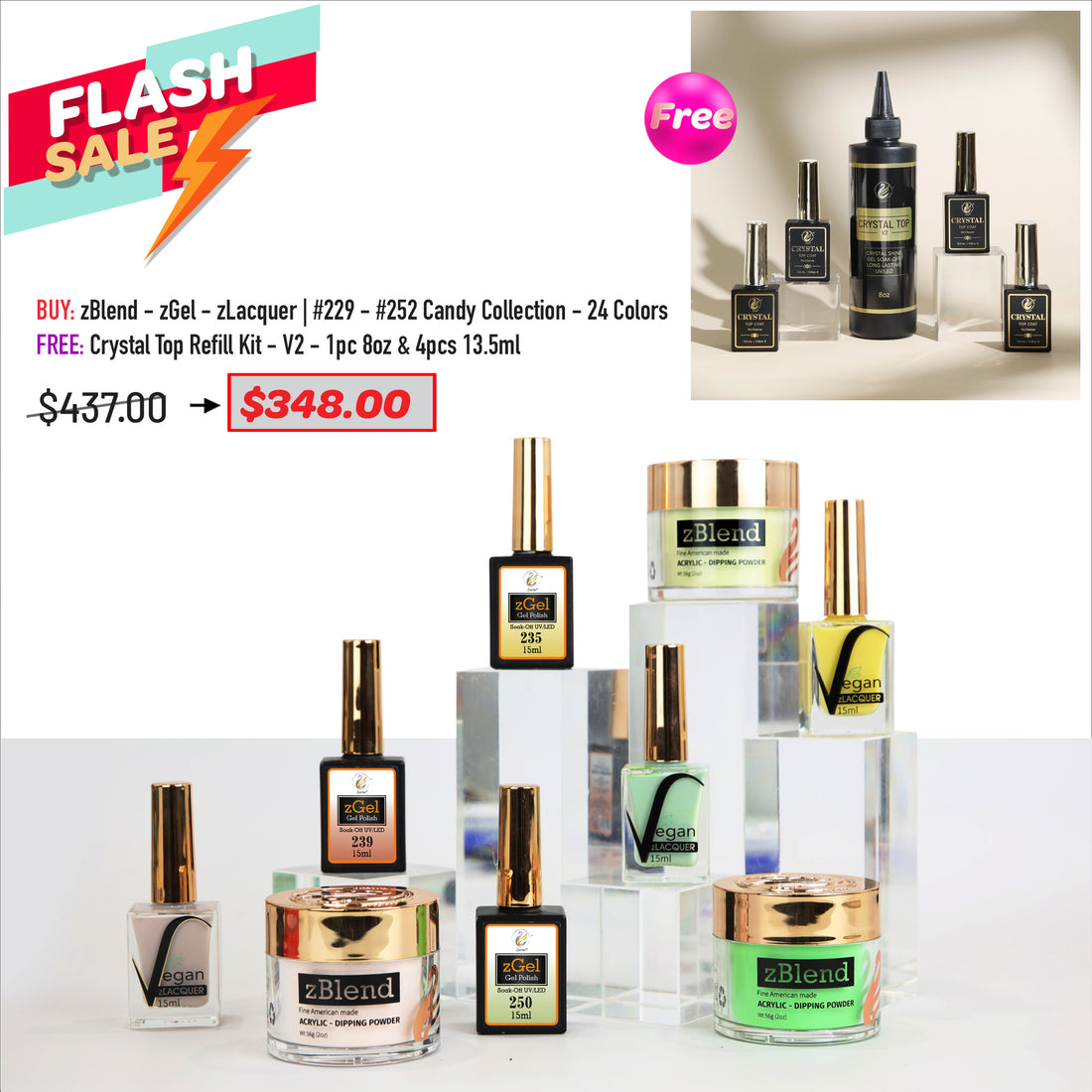 FLASH SALE - Candy 4-in-1 ZBLEND Bundle
