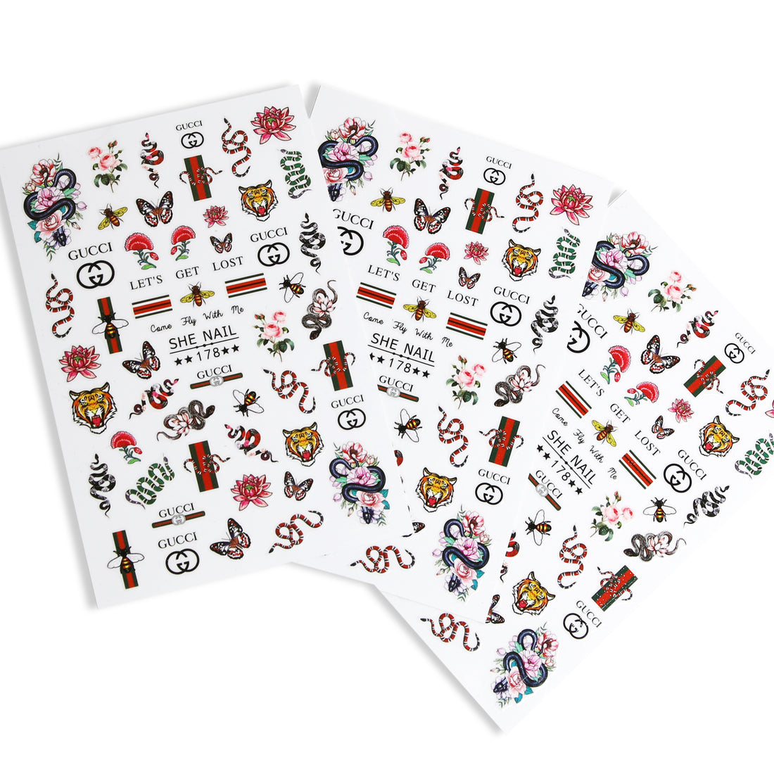 CLEARANCE (NO REFUND/ NO RETURN) - GC Sticker - Set of 3