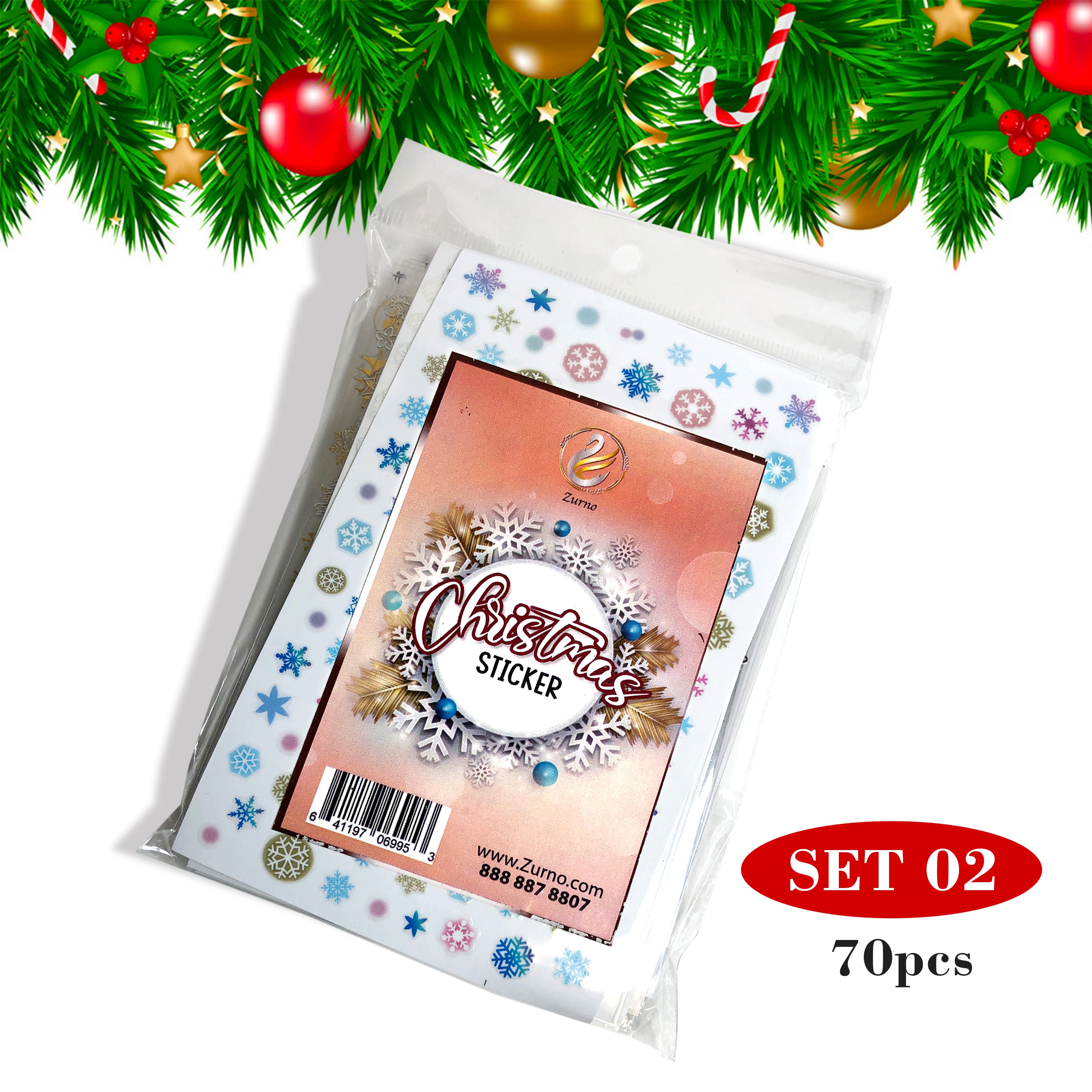 Sticker Christmas Set