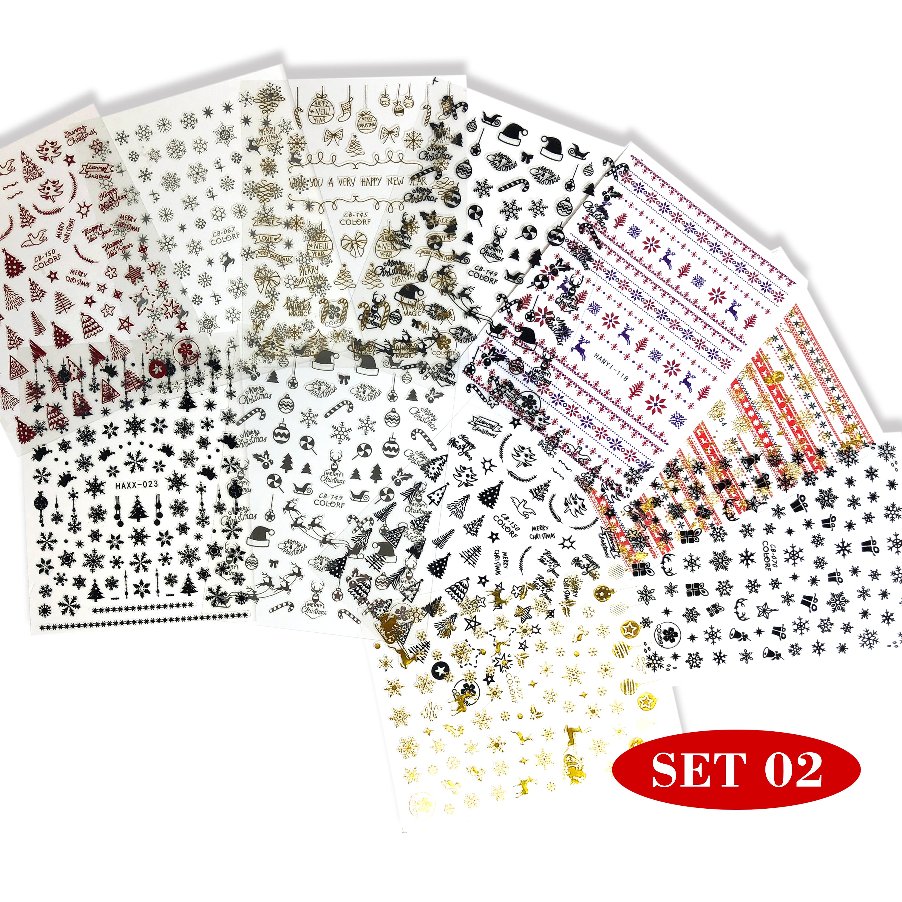 Sticker Christmas Set