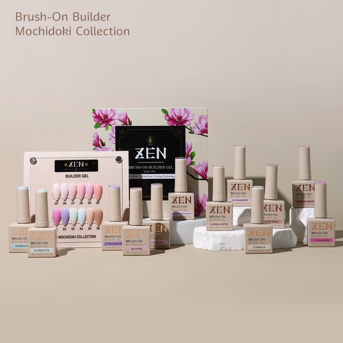 Builder Gel in a Bottle vs. Jar: KaZEN Brush-On vs. Original KaZEN Builder Gel