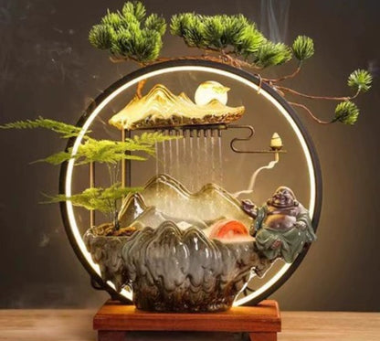 Harmony LED Waterfall Incense Fountain