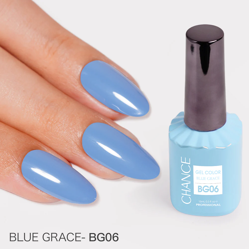 Chance Blue Grace Collection Gel Polish Set 0.5 oz 