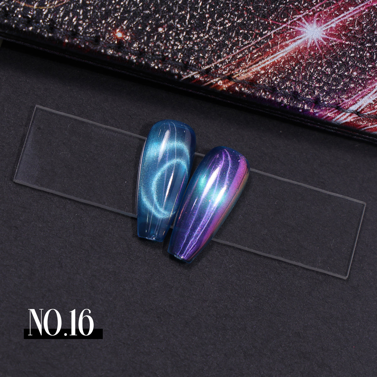 Aurora Chrome collection - 36 colors cateye gel