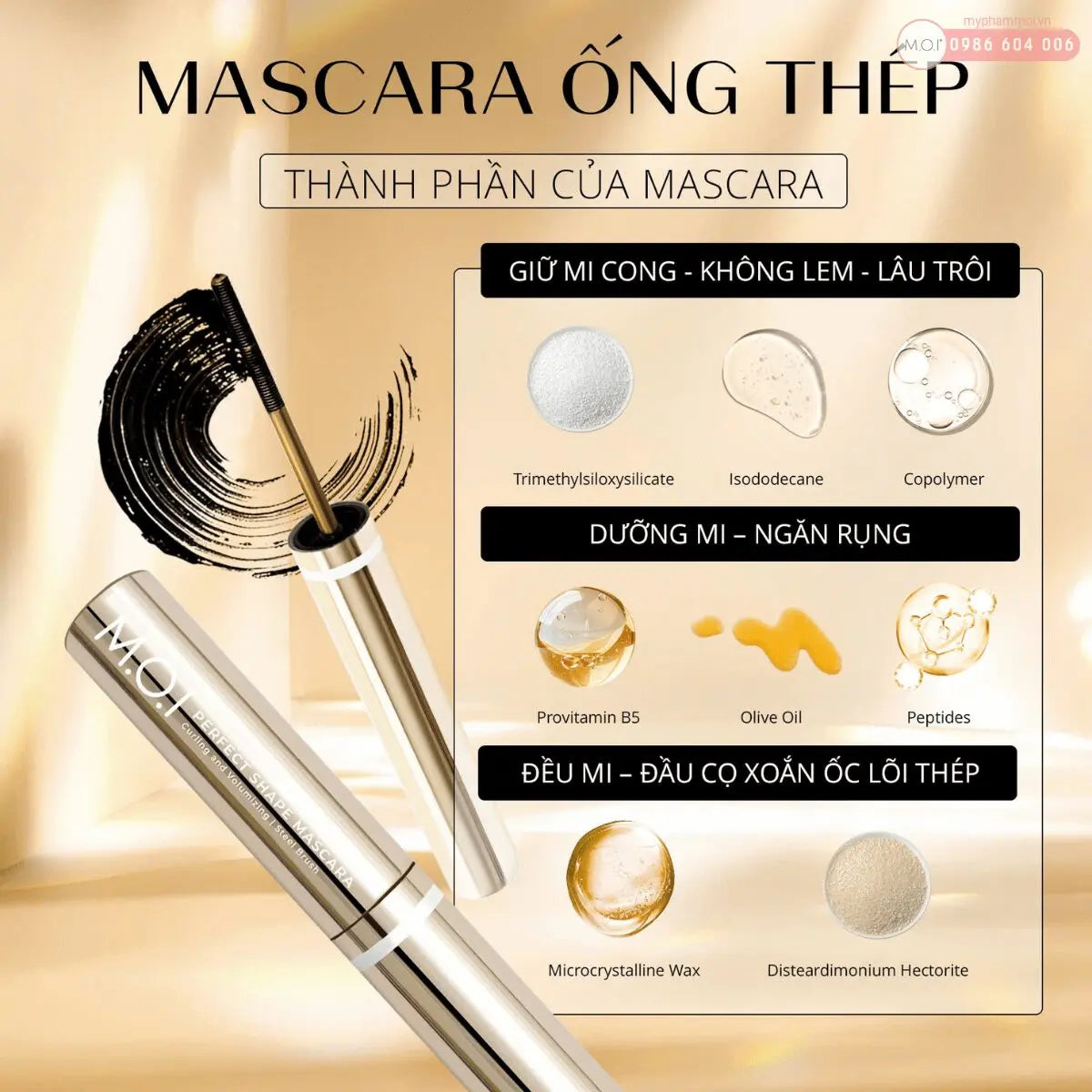 Mascara Perfect Shape M.O.I – Chuốt mi