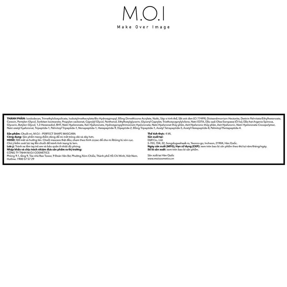 Mascara Perfect Shape M.O.I – Chuốt mi