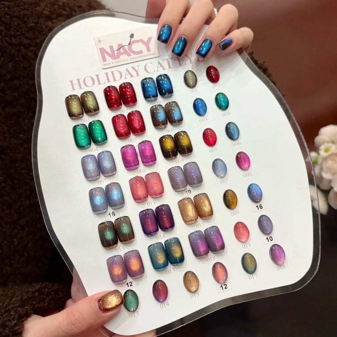 [Combo] Nacy Elegance Cat Eye 36 Colors Set - Free Ship + Buy 2 sets Get 1 set Free &amp; Magnet