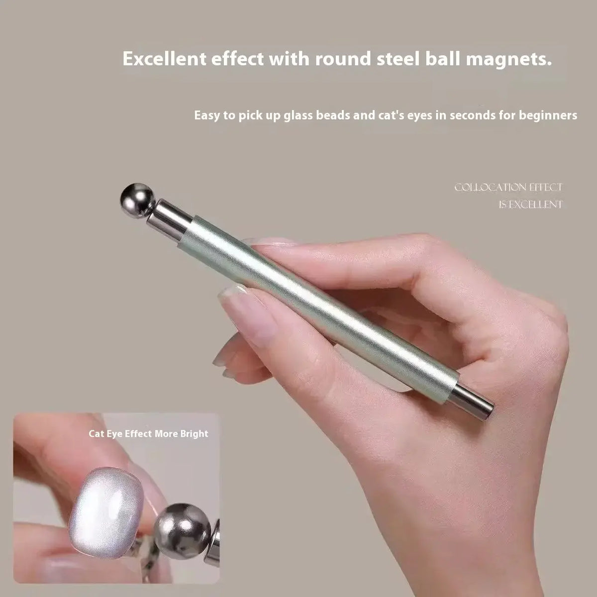 Nacy Double Head Strong Cat Eye Magnet Bar - 5 Colors