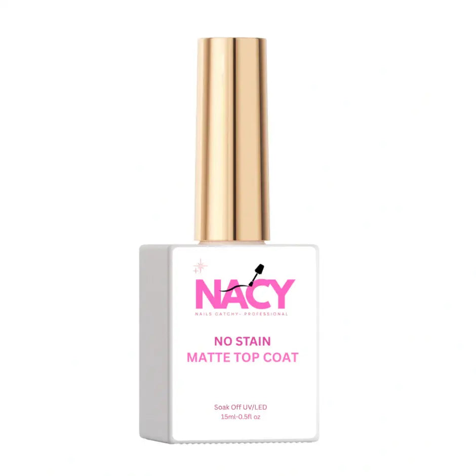 Nacy 2in1 No Stain Matte Top Gel 0.5oz
