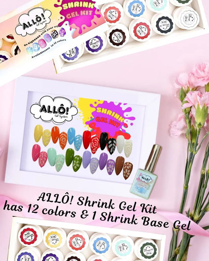 SALE DEAL - ALLÔ Shrink Gel Art Design - Available in 12 colors