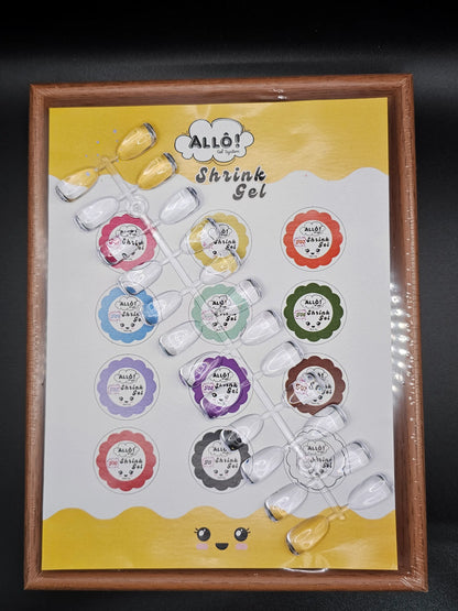 SALE DEAL - ALLÔ Shrink Gel Art Design - Available in 12 colors