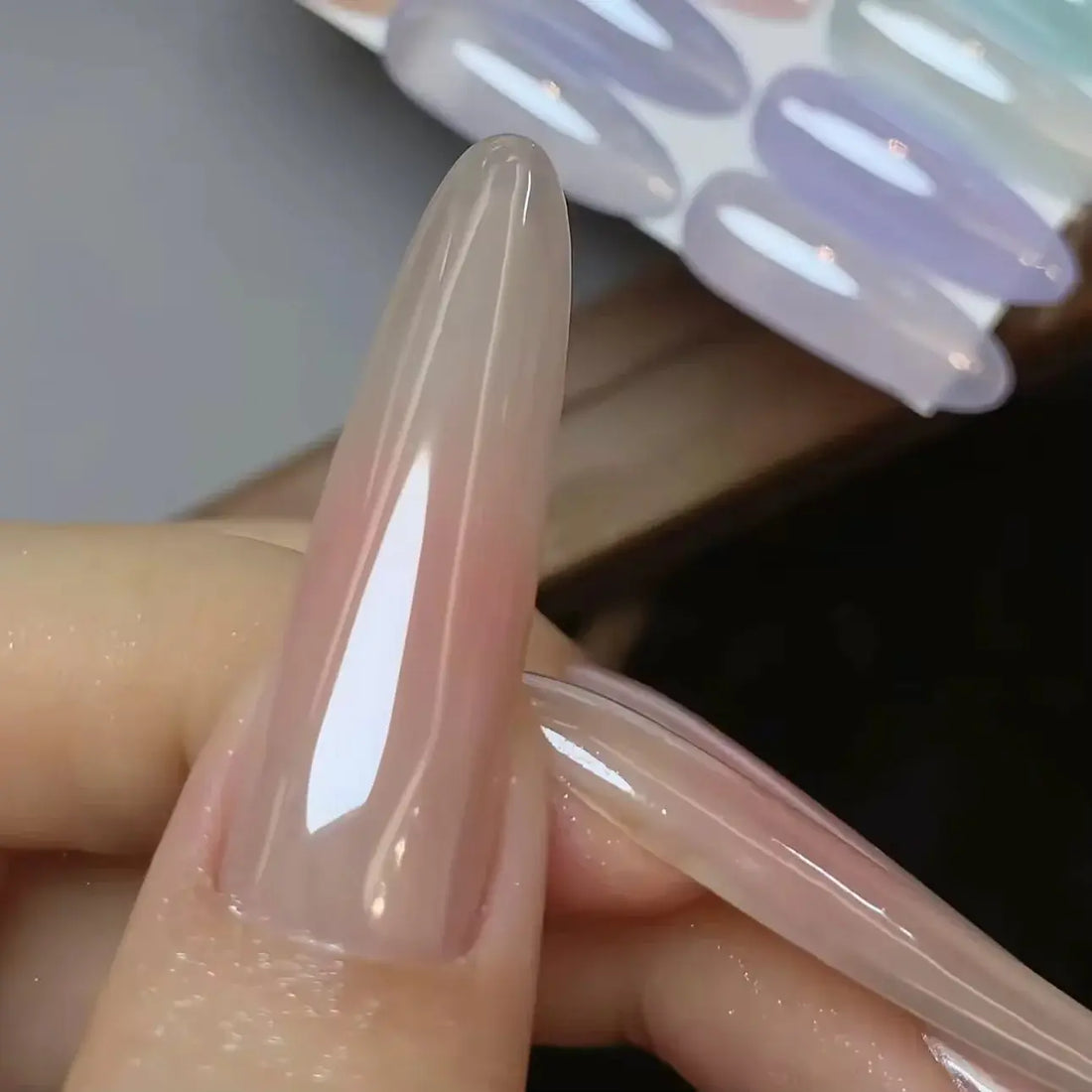 Nacy Clear Mirror Effect Chrome Pigment Super Glossy
