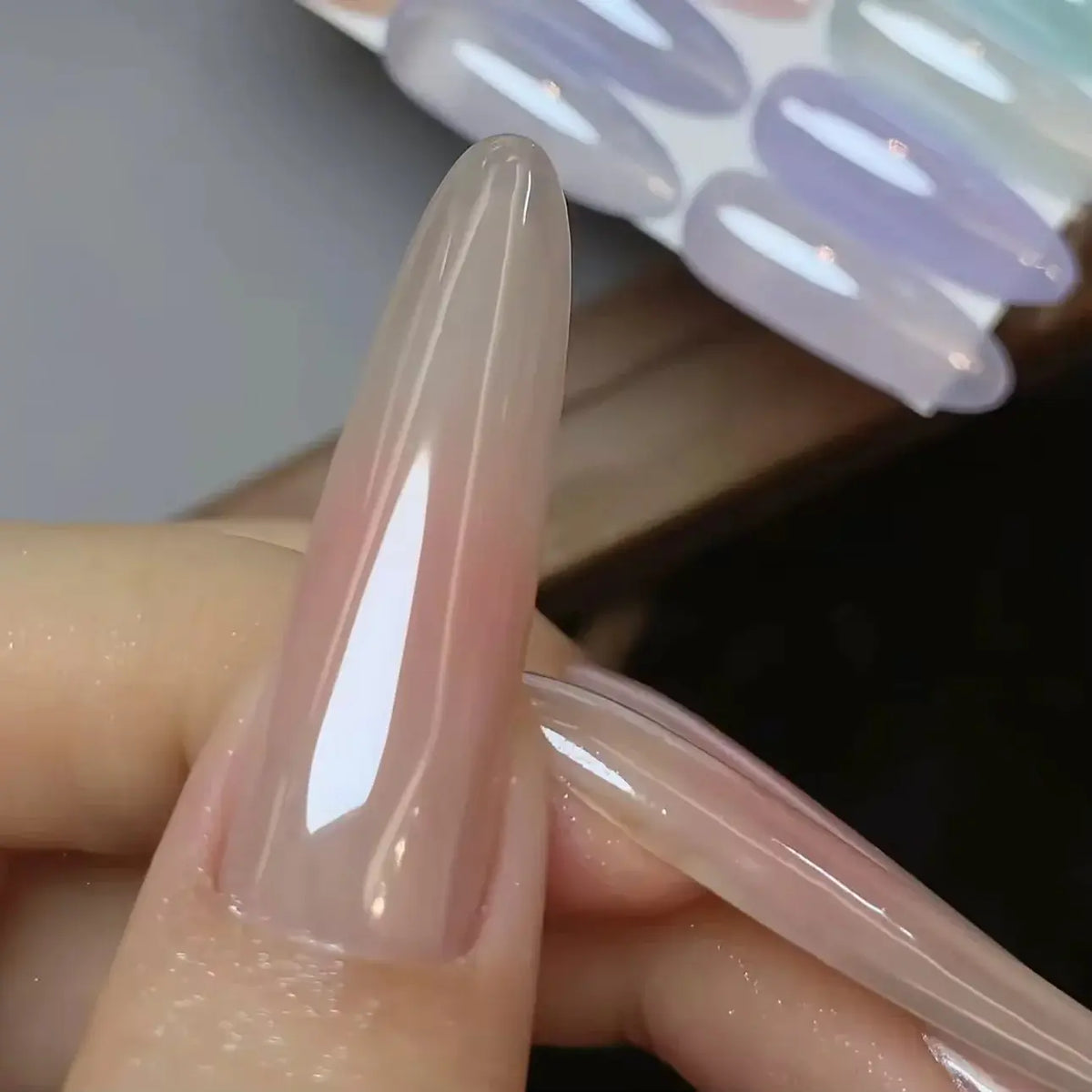 Nacy Clear Mirror Effect Chrome Pigment Super Glossy