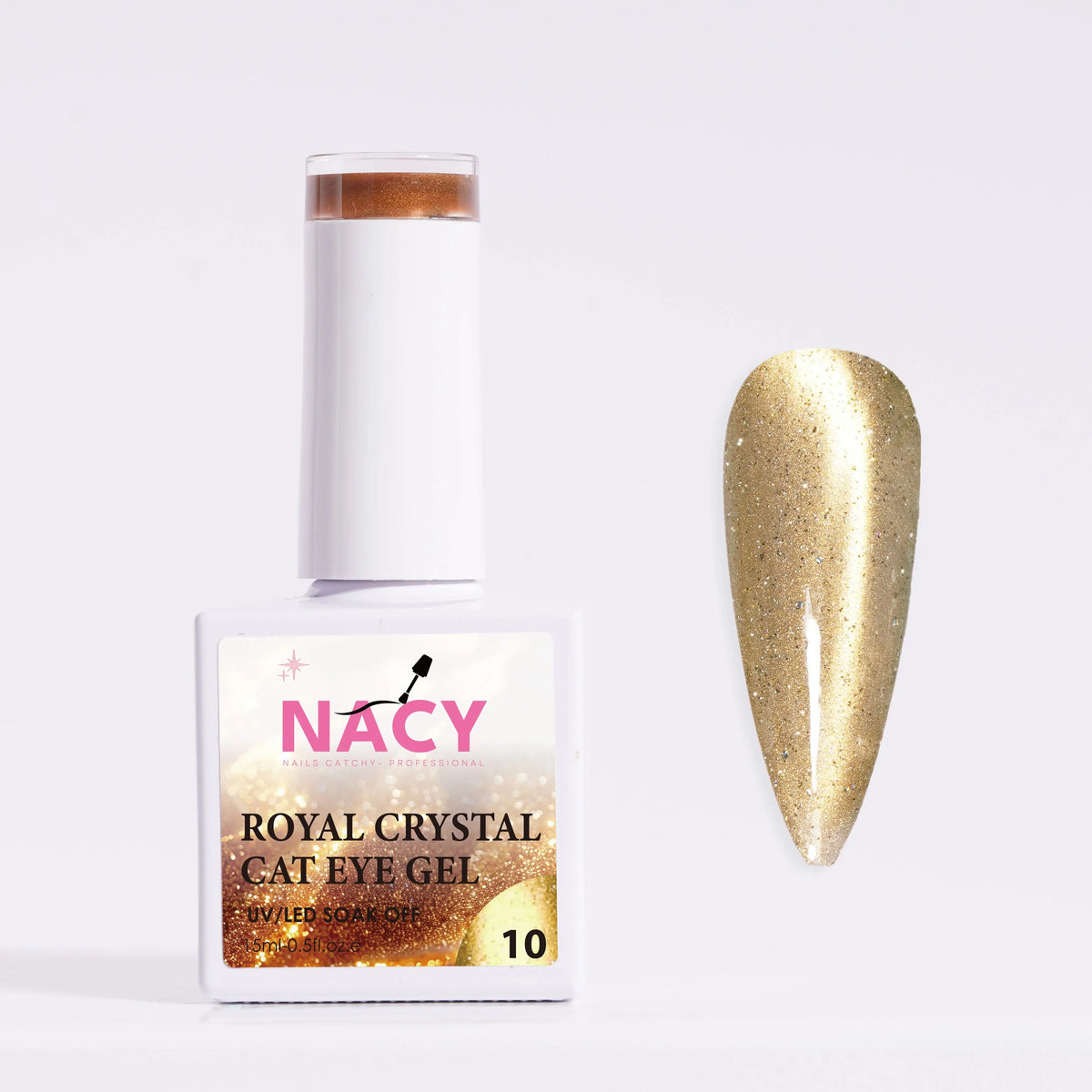 Nacy Royal Fall Cat Eye Moonlight Crystal Color