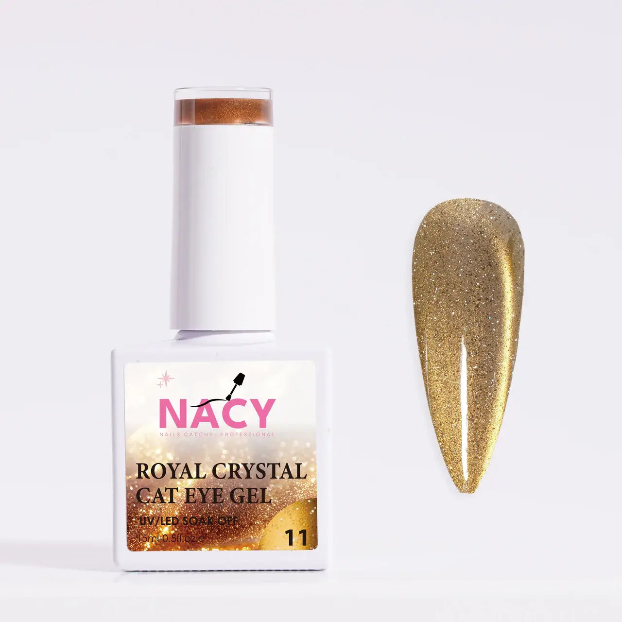 Nacy Royal Fall Cat Eye Moonlight Crystal Color