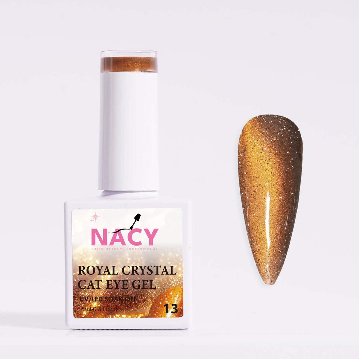 Nacy Royal Fall Cat Eye Moonlight Crystal Color