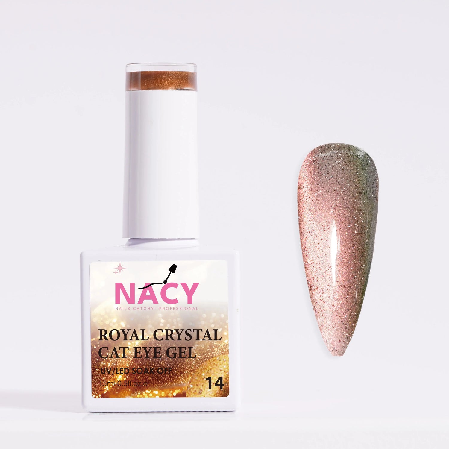 Nacy Royal Fall Cat Eye Moonlight Crystal Color