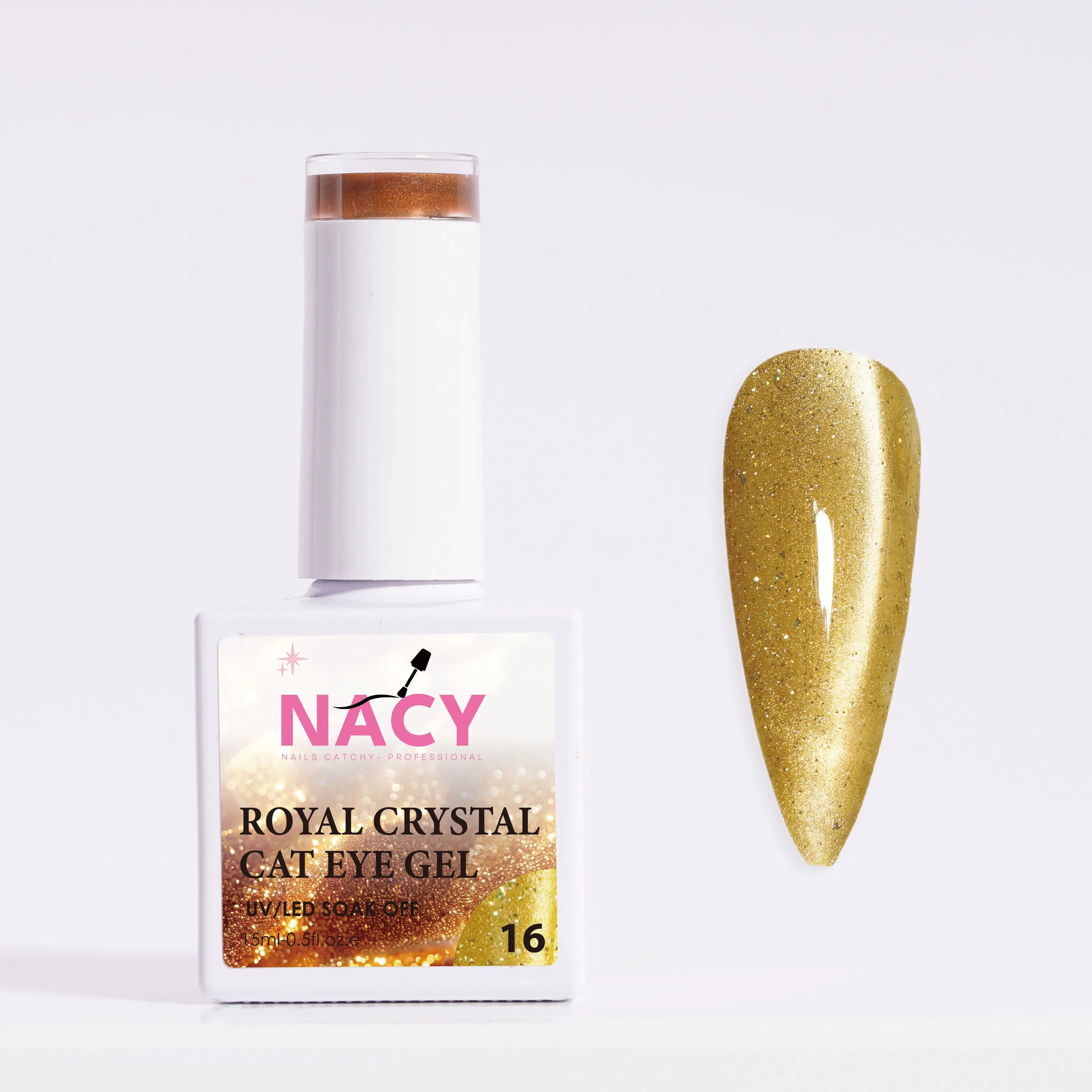 Nacy Royal Fall Cat Eye Moonlight Crystal Color