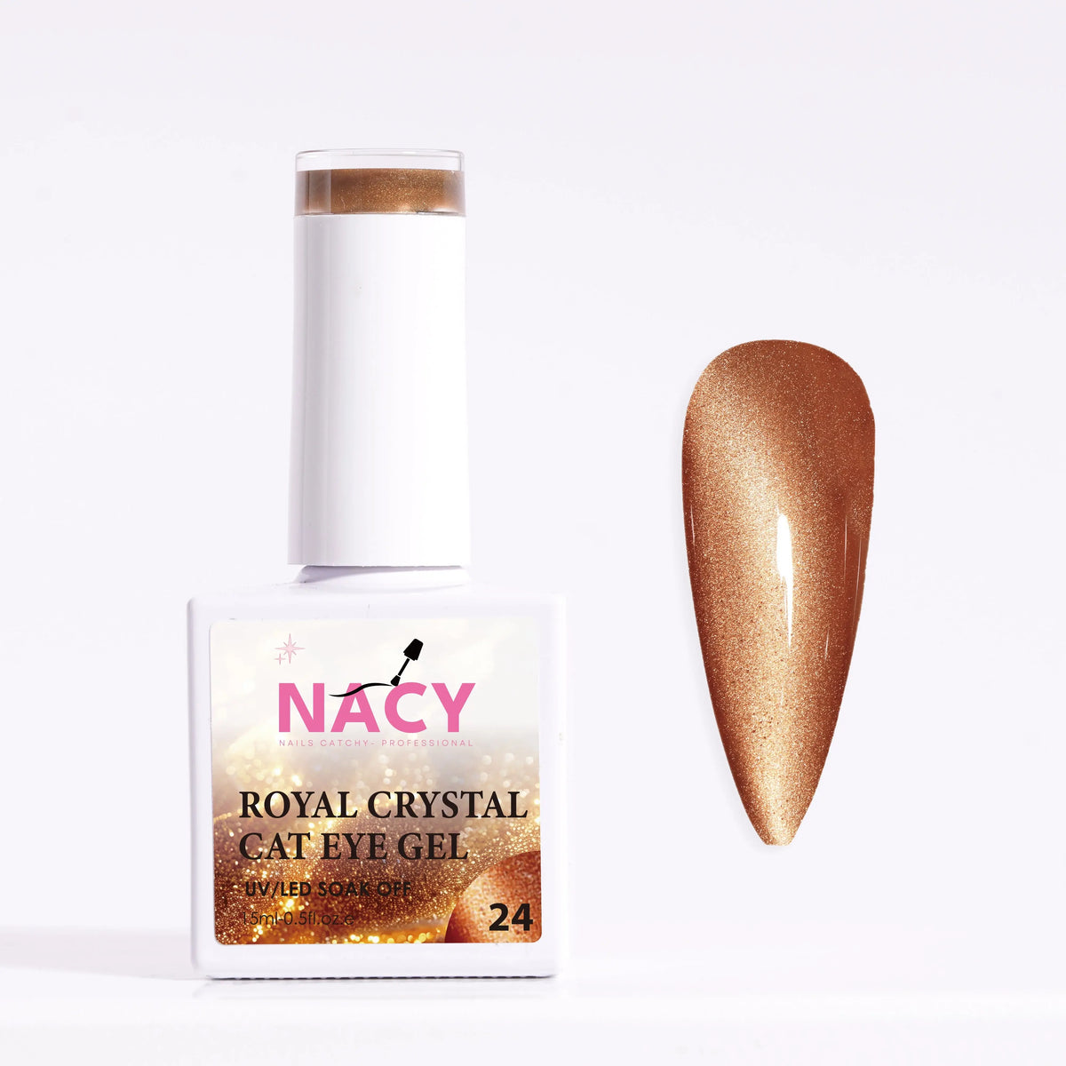 Nacy Royal Fall Cat Eye Moonlight Crystal Color