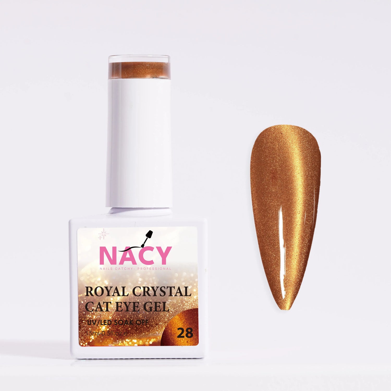 Nacy Royal Fall Cat Eye Moonlight Crystal Color