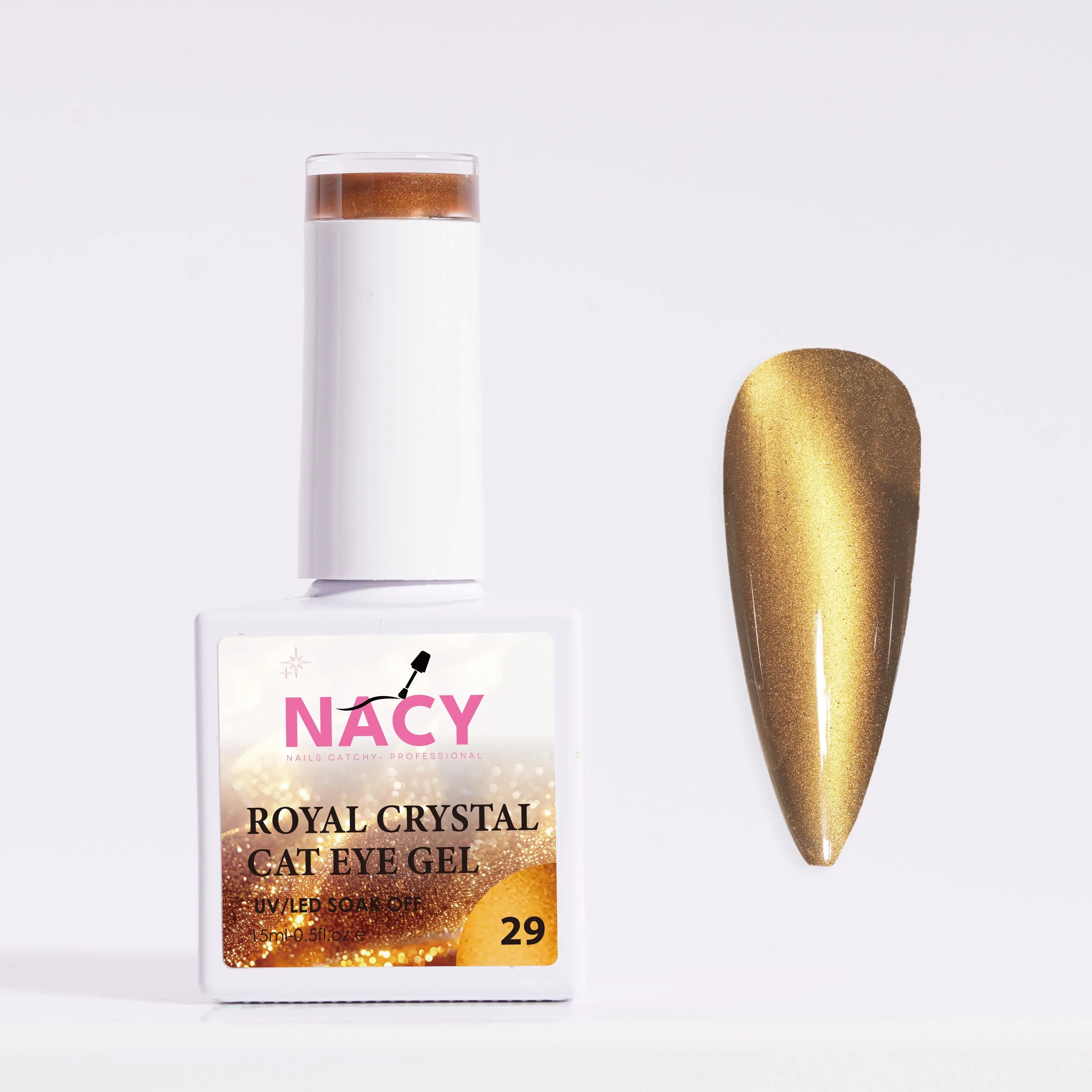 Nacy Royal Fall Cat Eye Moonlight Crystal Color