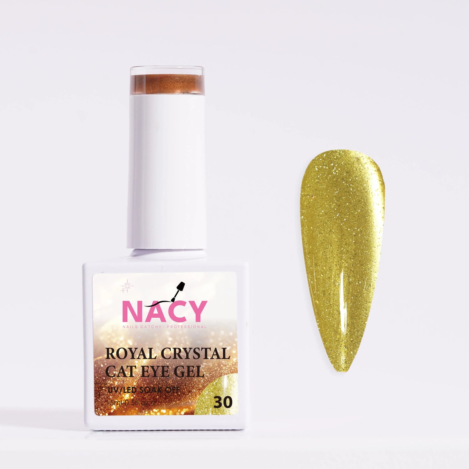 Nacy Royal Fall Cat Eye Moonlight Crystal Color