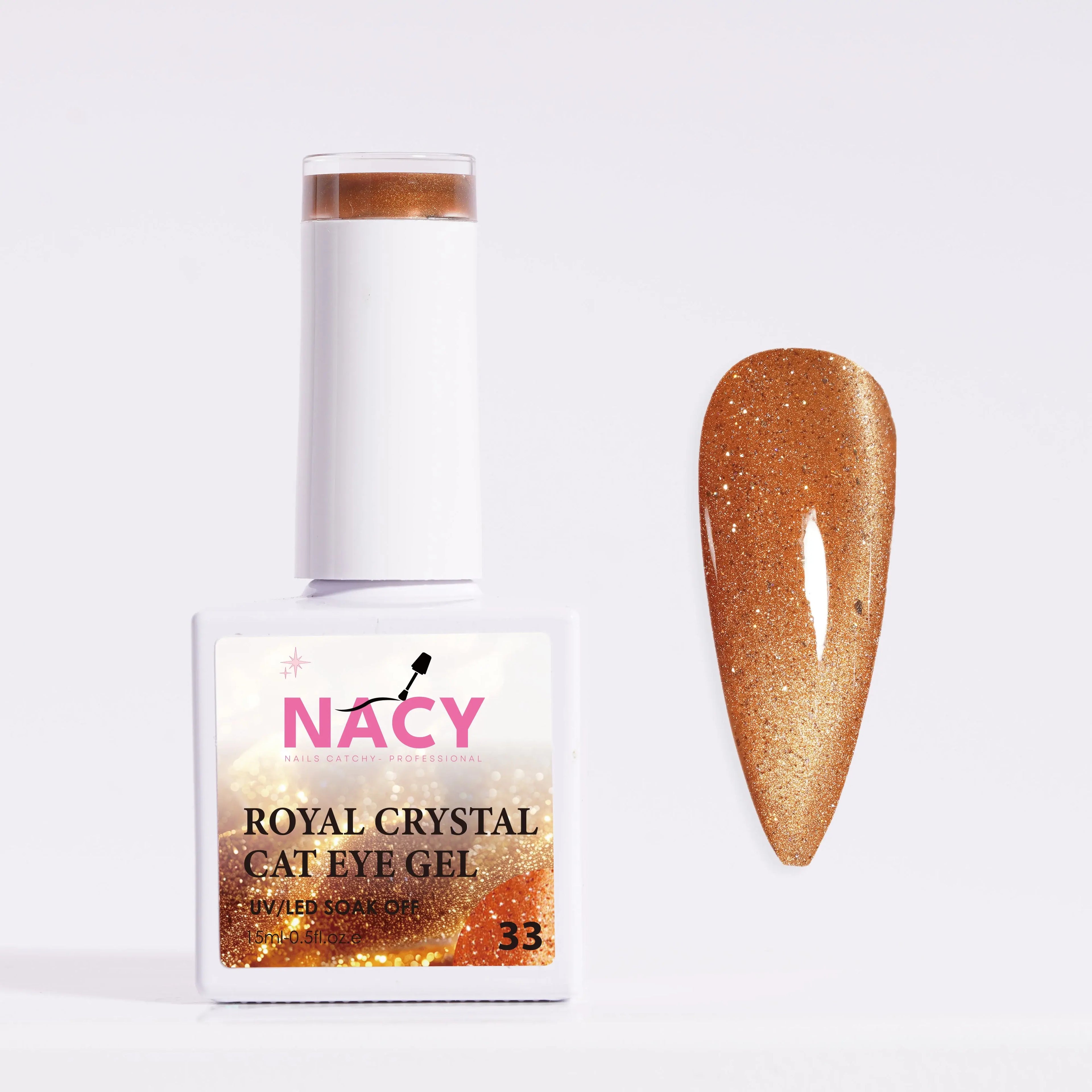 Nacy Royal Fall Cat Eye Moonlight Crystal Color