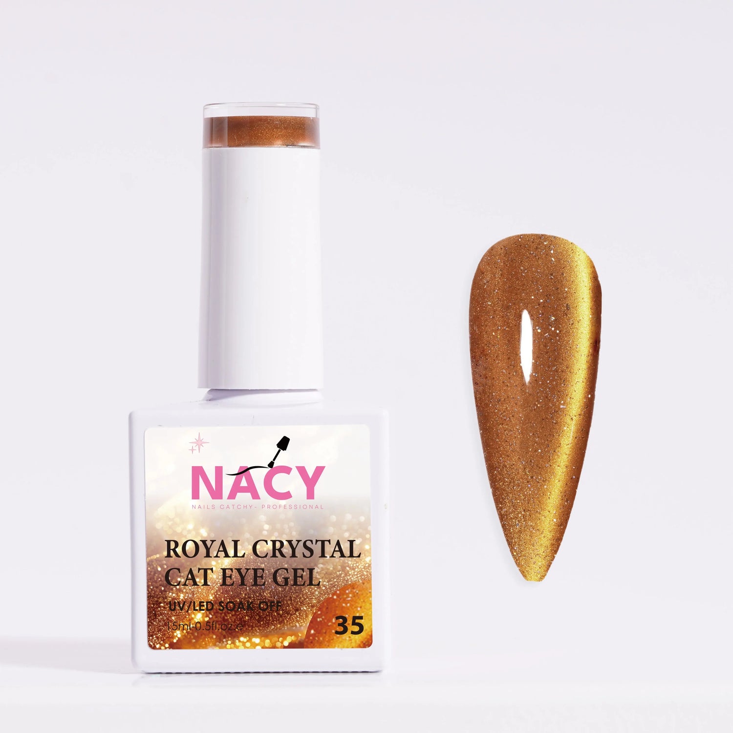 Nacy Royal Fall Cat Eye Moonlight Crystal Color