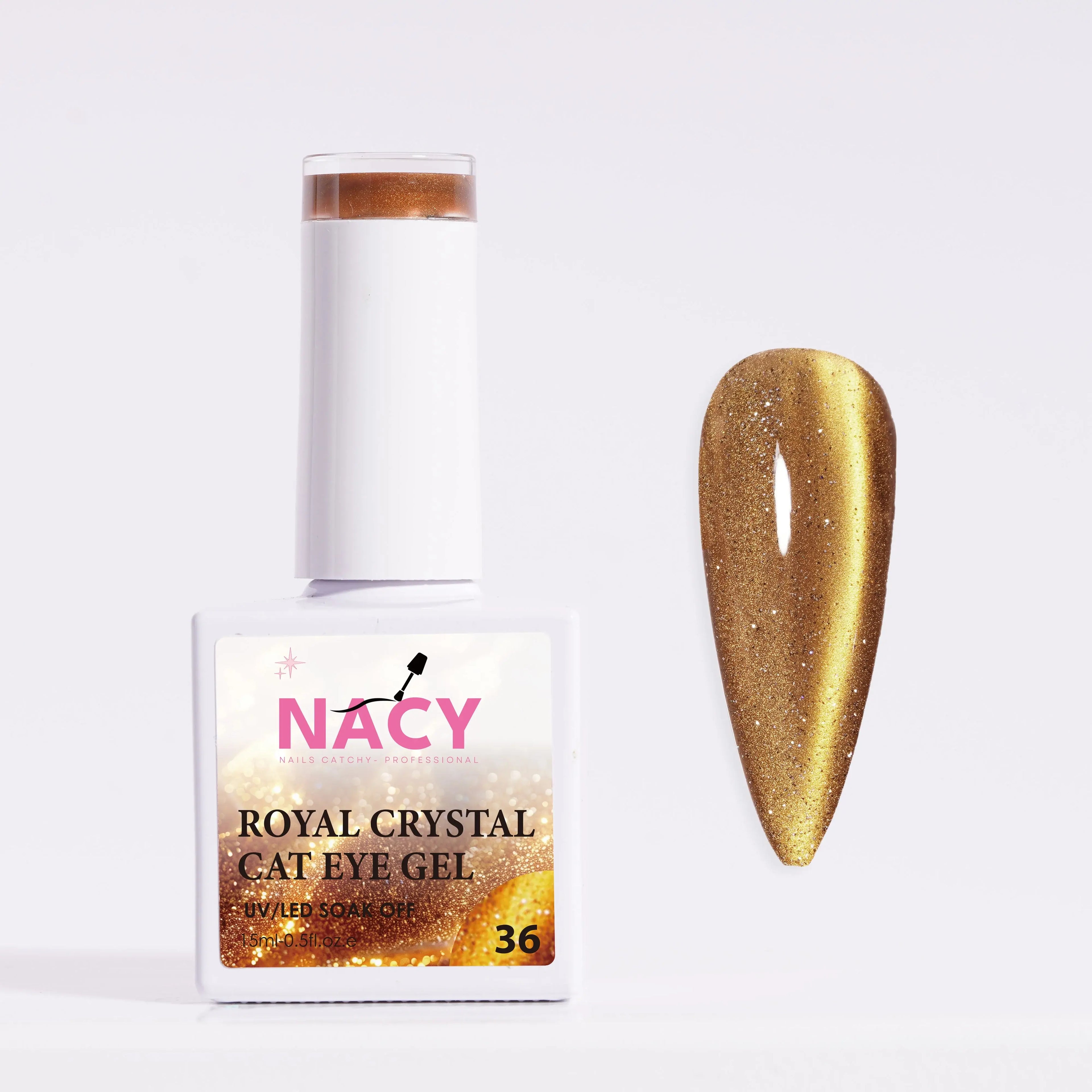Nacy Royal Fall Cat Eye Moonlight Crystal Color